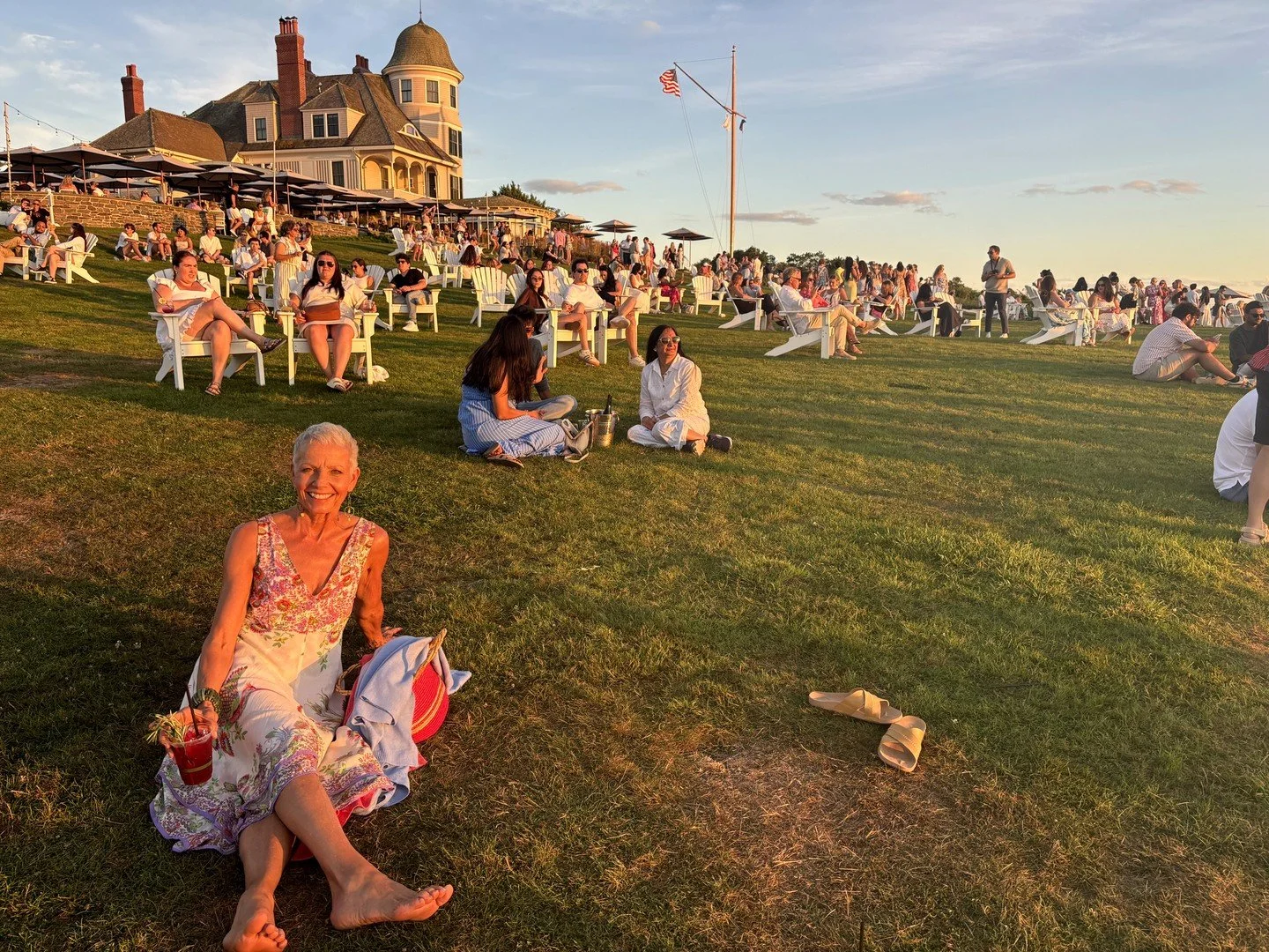 Sharing one of my favorite spots with one of my oldest friends&mdash;she&rsquo;s behind the camera capturing this golden moment.