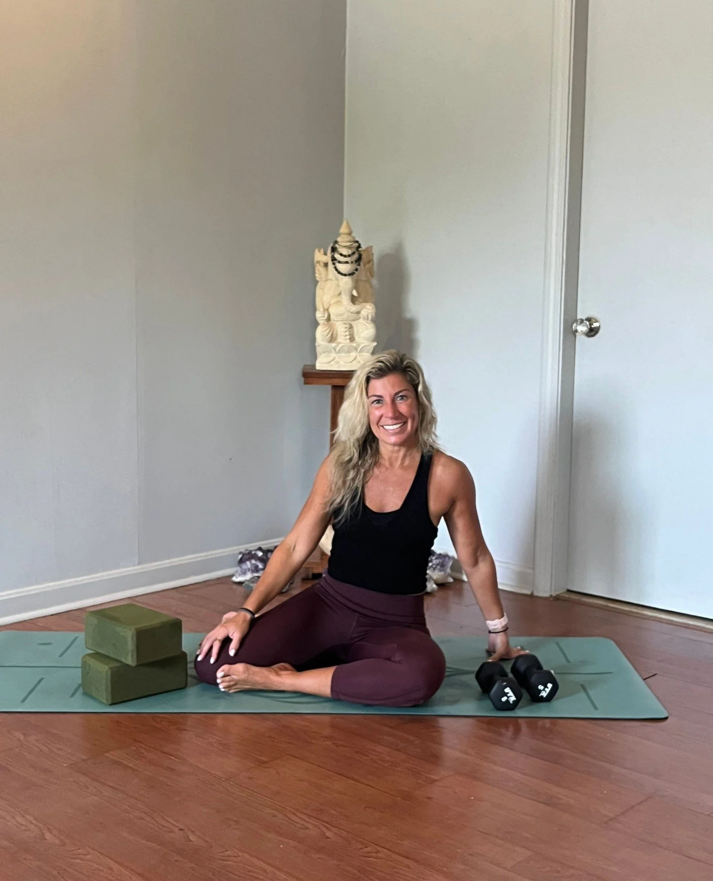 Turn up the heat this Sunday 🔥 Join Pamela Simas for a Yoga Sculpt Pop-Up Class&mdash;a high-energy, heated flow that blends yoga with light weights and upbeat music for the ultimate mind-body workout. Strengthen, tone, and leave feeling strong, swe