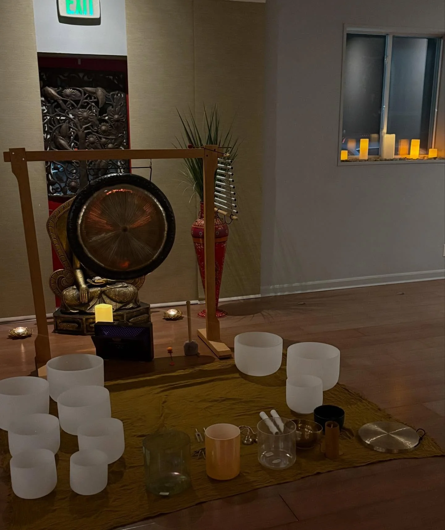 Tonight&rsquo;s sound bath was ✨✨Join us every week 6-7