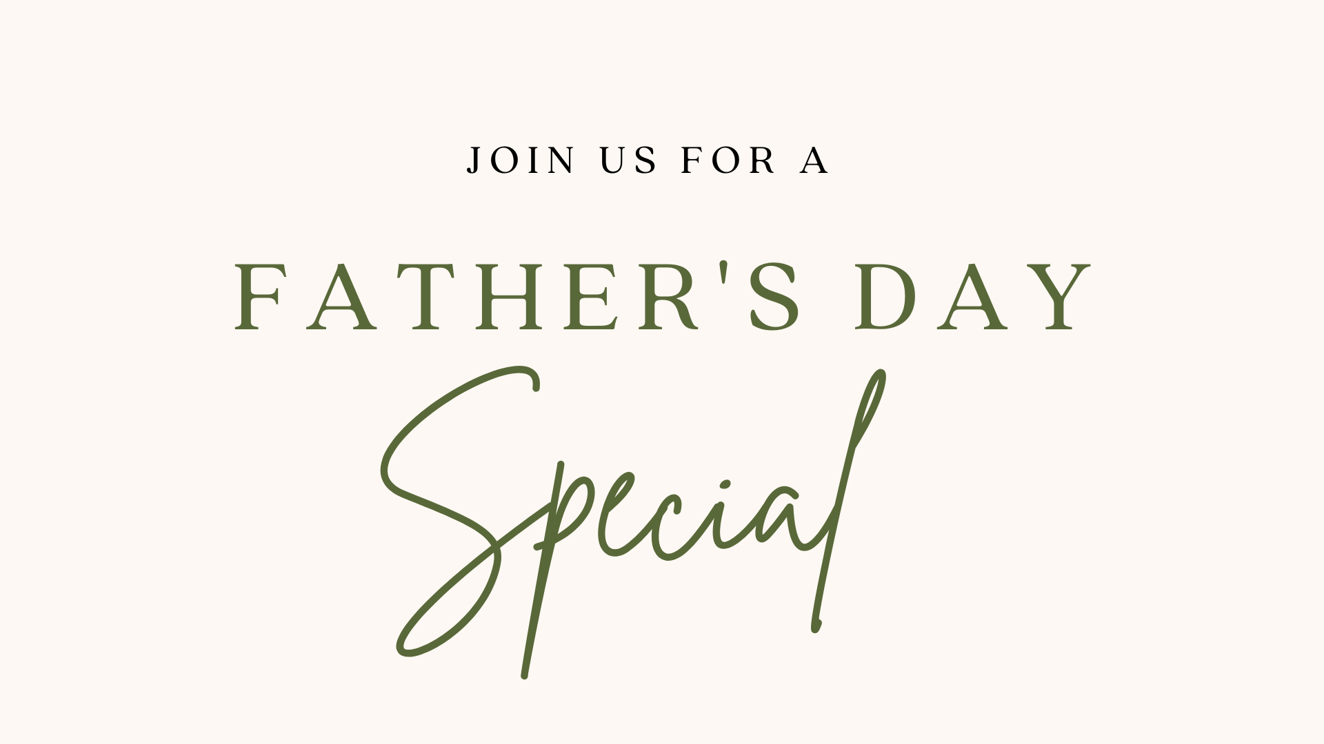 Father's Day Special