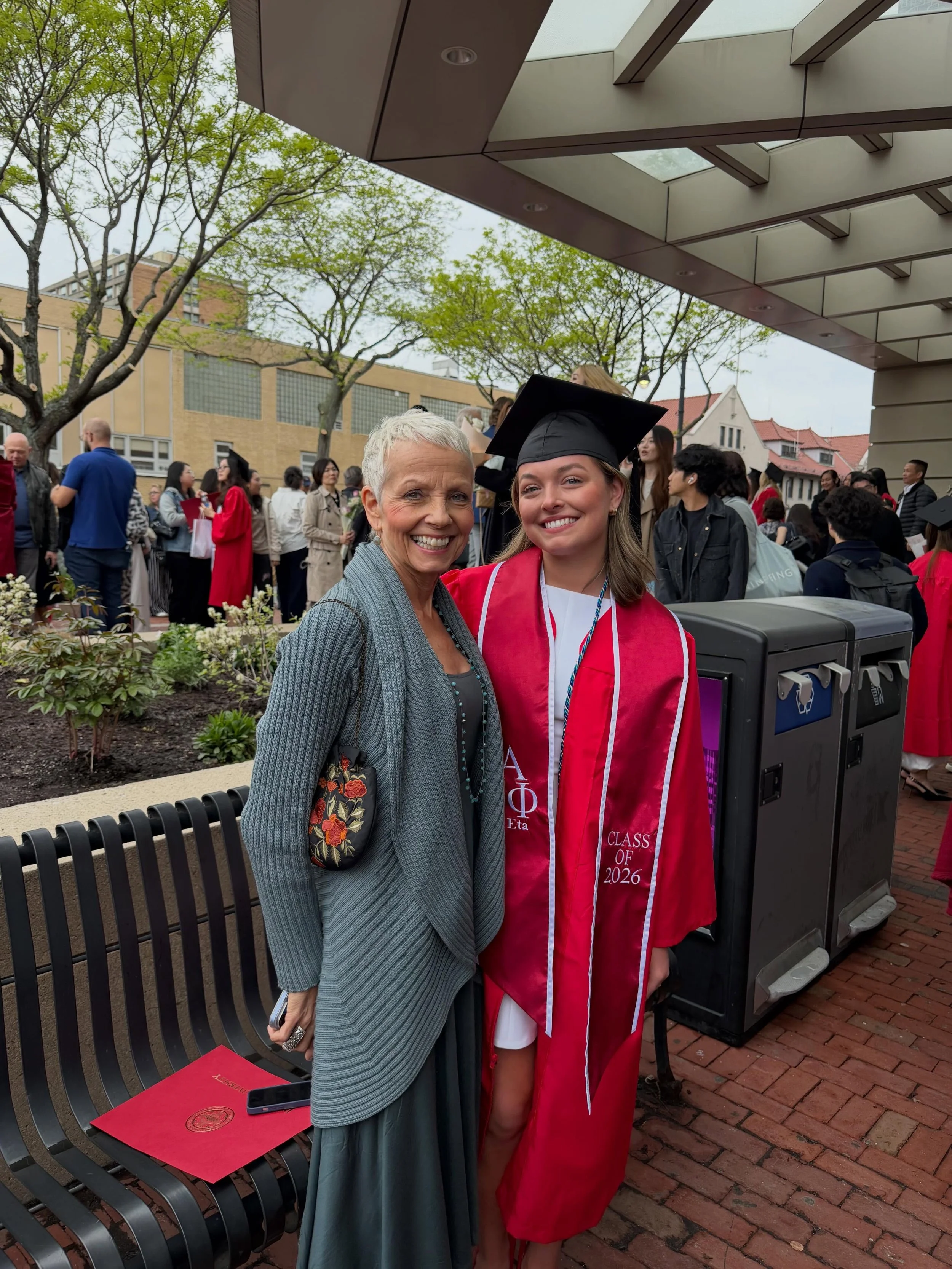 Yippee! So proud of this extraordinary human being. Bravo to all the grads! ❤️