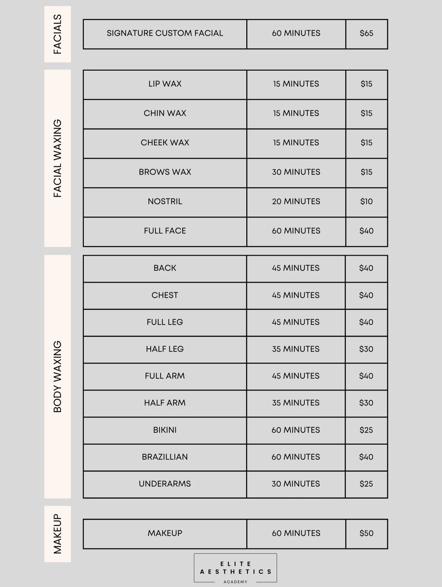 a Student Model — Elite Aesthetics Academy