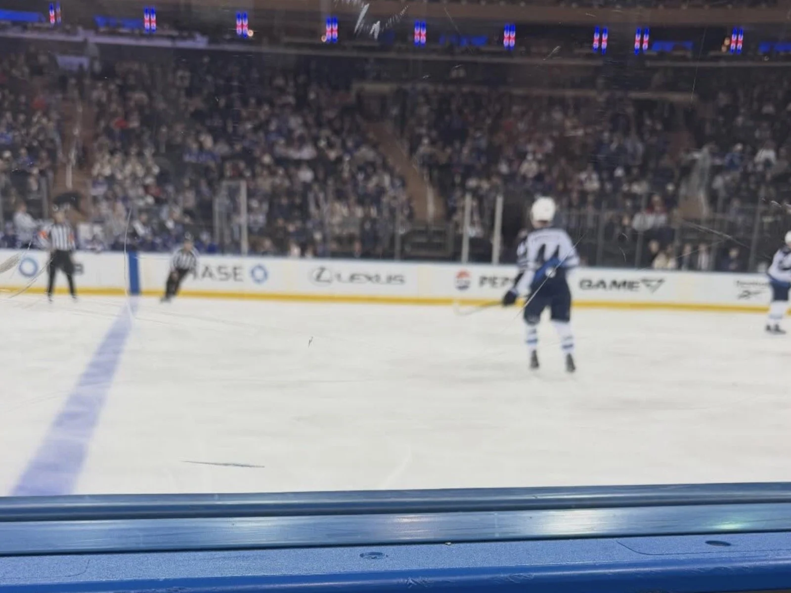 Elsa Jean: Seeing the baddie living it up with the hockey fun? Oh yes