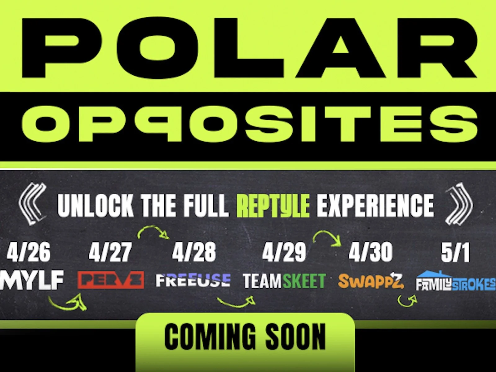 Reptyle: Here’s your rollout of Polar Opposites drops