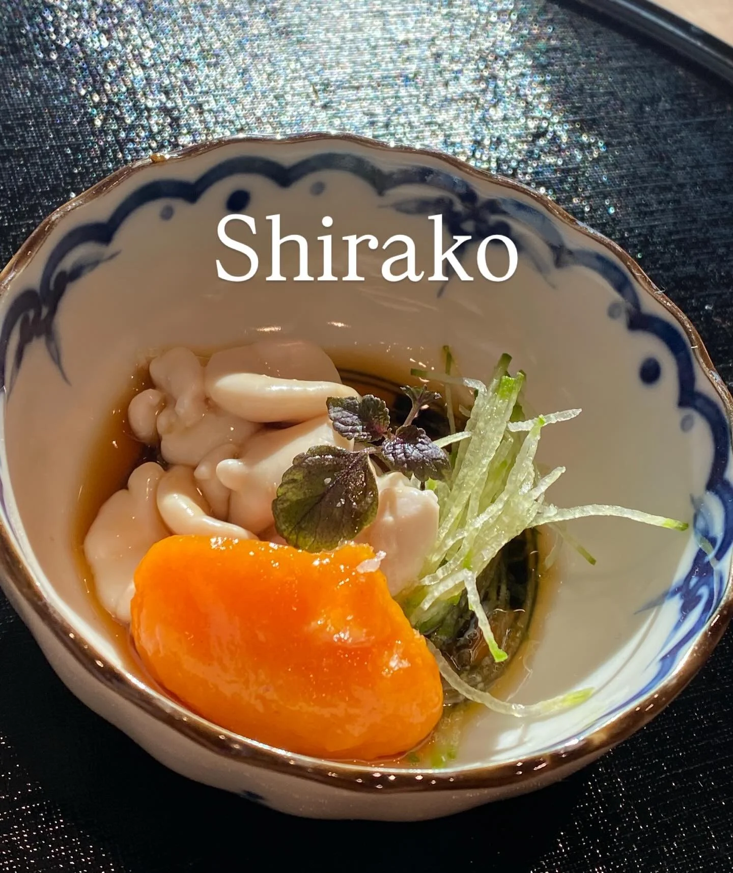 Shirako- a winter delicacy, milky and creamy and has milder taste than uni ⛄️

Have a try of our December menu! Chef Zach prepared the menu with seasonal ingredients and high quality seafood. Book your seats on OpenTable now! 

#dcsushi #twonineomaka