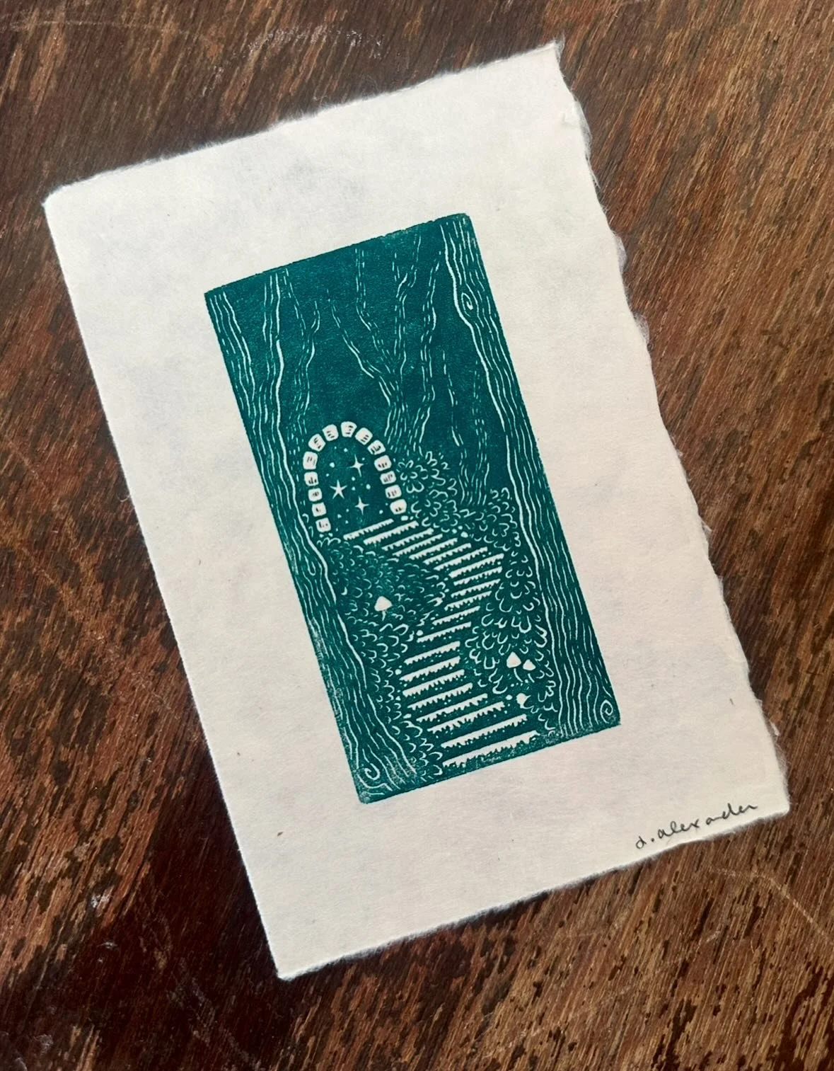 Just did a little online restock of a few prints - You know where to look 💫

#linocut #reliefprintmaker