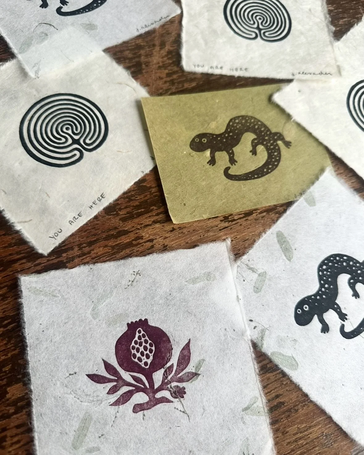 Just a smattering of recent mini-prints on the feed to remind y&rsquo;all that my RAFFLE 4 GAZA is still open! I&rsquo;ll draw a winner on October 1st.

Swipe -&gt; to see the rules and learn a little bit more about my friends Yazan and Jamal.

Yazan