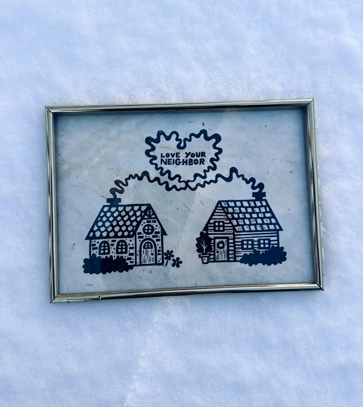 Your neighbor means immigrants. Your neighbor means queer kids. Your neighbor means people who use drugs. Your neighbor means folks without a roof over their heads. Your neighbor means people locked behind bars. Your neighbor means that guy yelling o