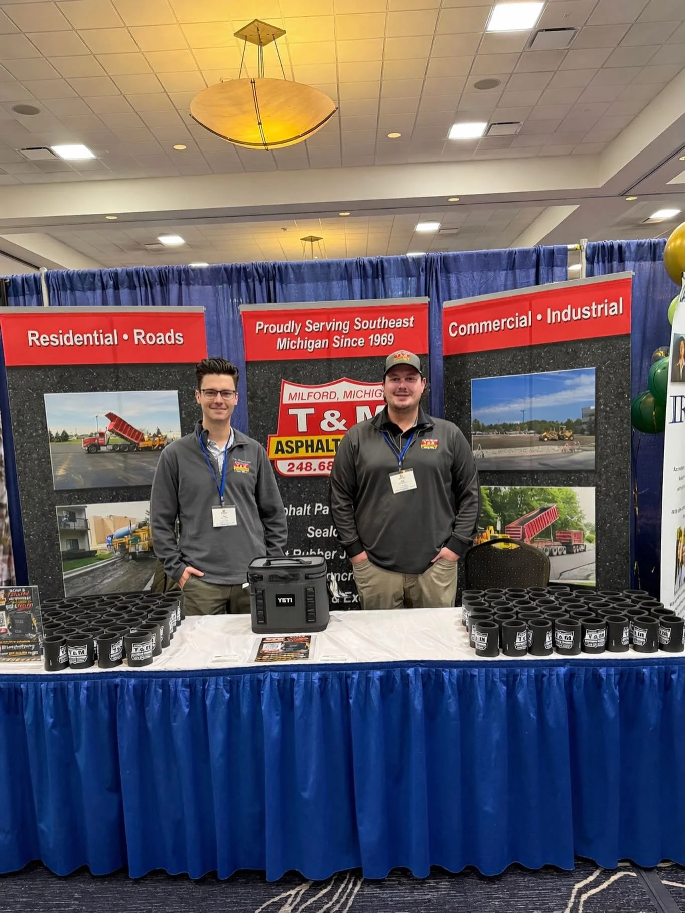 Come and visit our booth today at the Michigan chapter of community associations for our trade show!