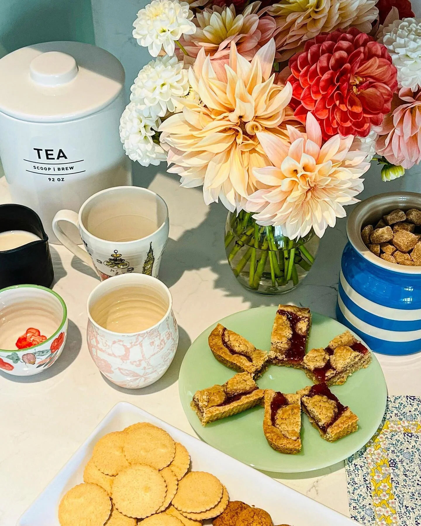 Teatime. Running this business has been really fun because all my inner dorks can have their day. 🤓