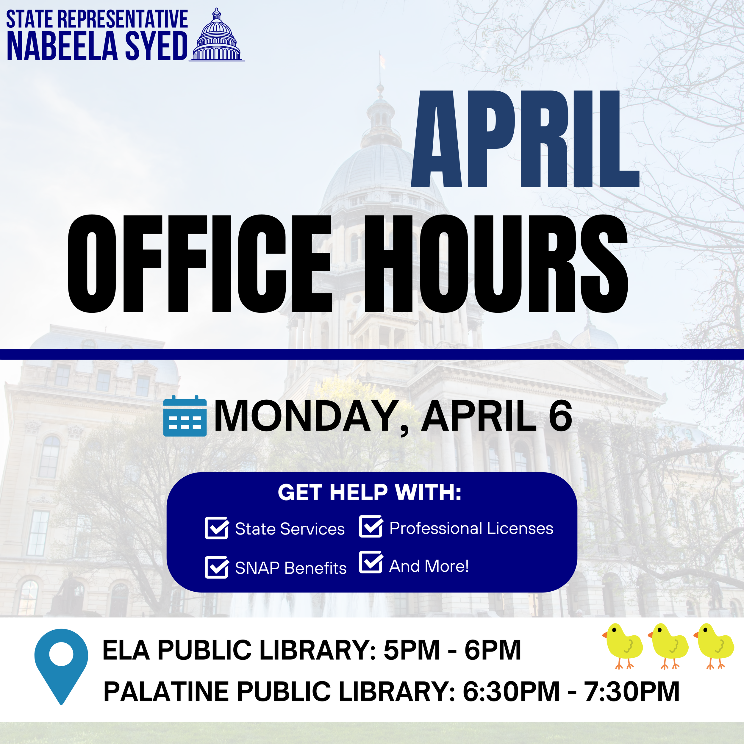 April Office Hours