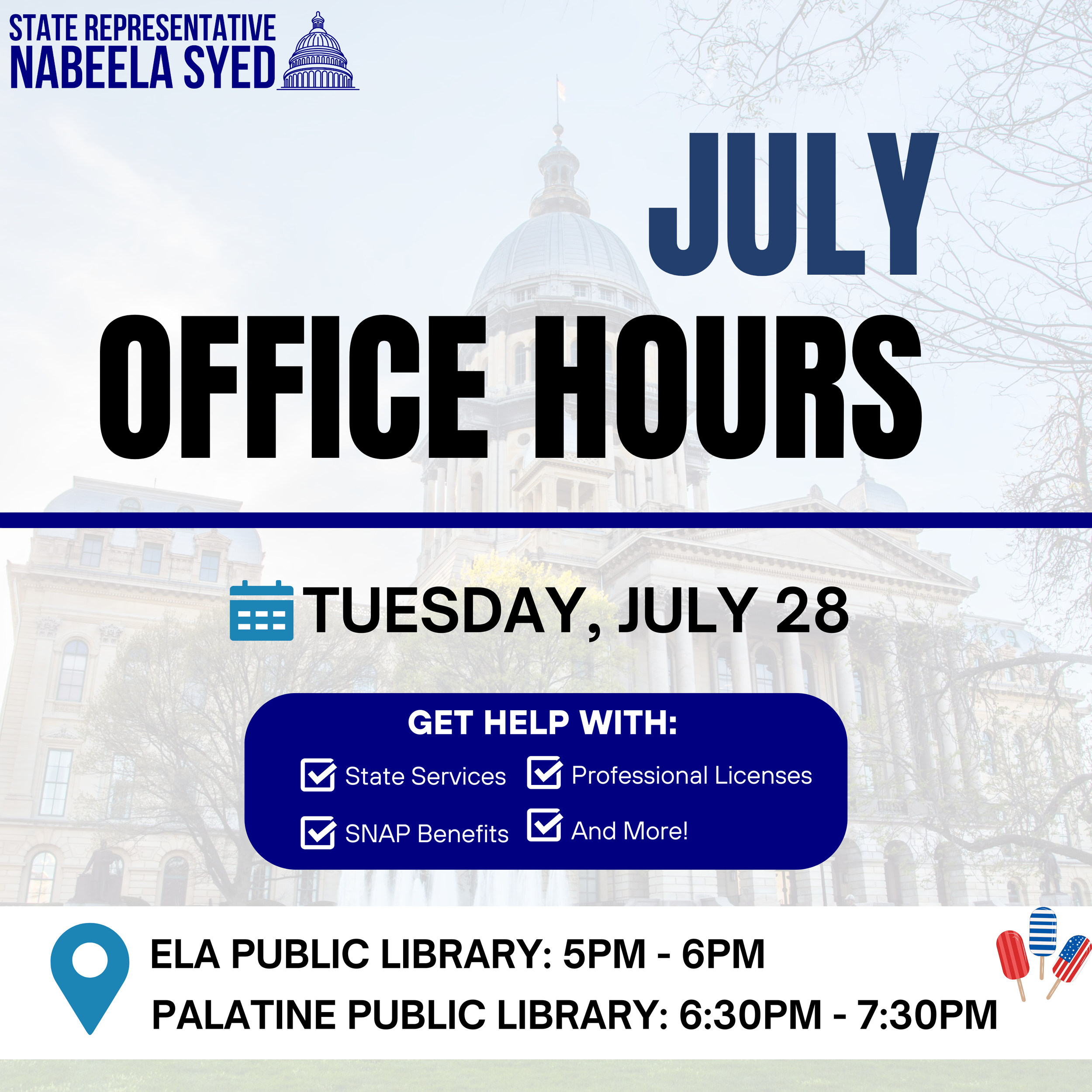 July Office Hours 