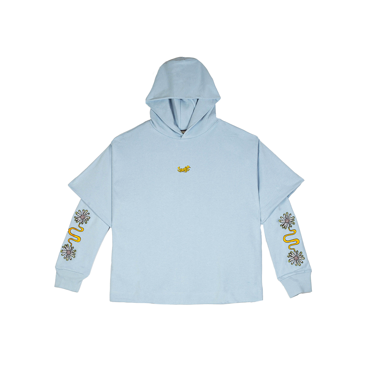 Jig It Daisy Light Blue Hoodie