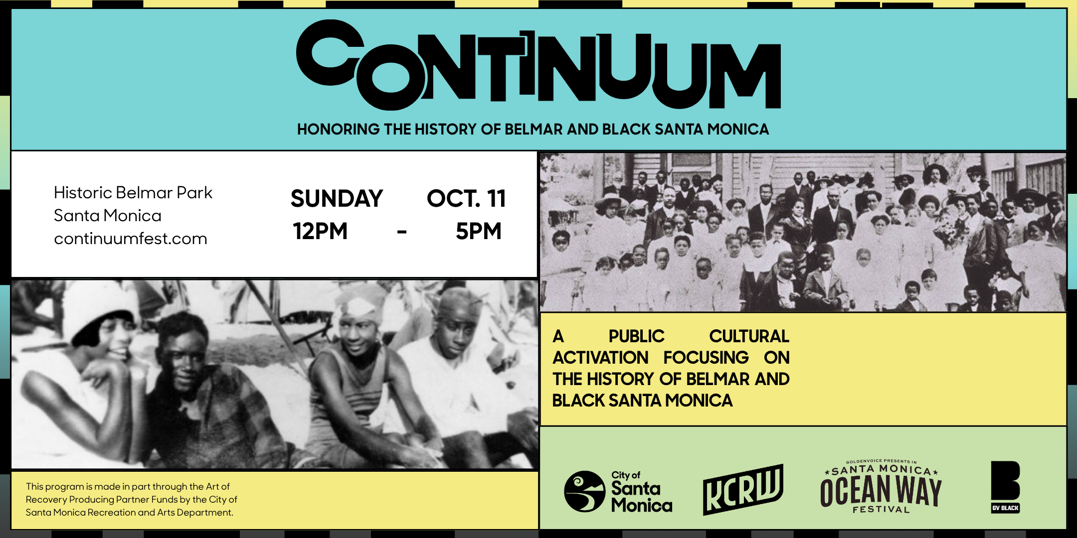 Continuum: Honoring Belmar History &amp; Black Santa Monica
