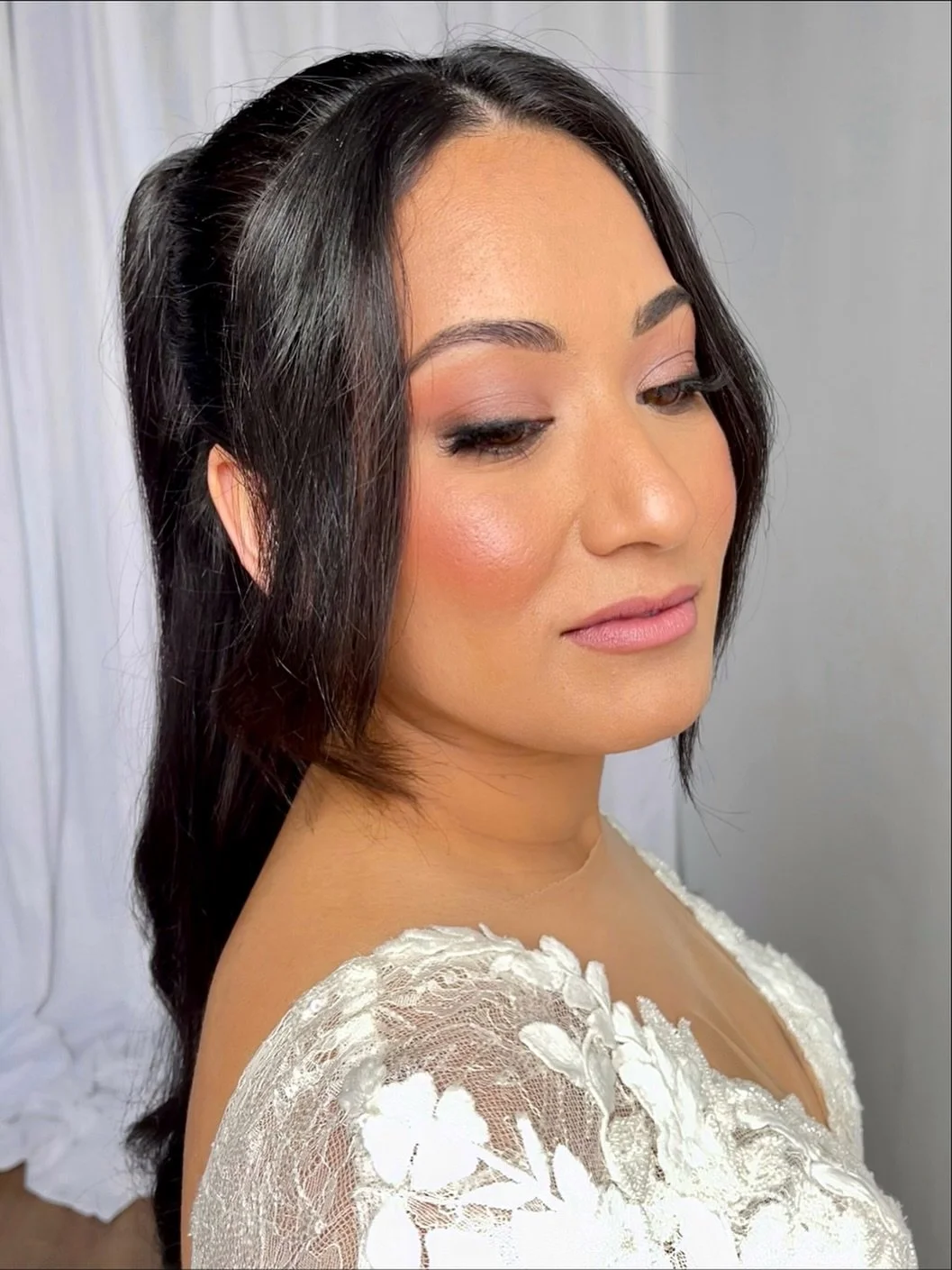 soft, luminous &amp; romantic &mdash; perfect for brides who envision an elevated look with a touch of timeless glamour for their wedding day 🌹✨💕

does this sound like you? 💍 

&mdash;&mdash;&mdash;&mdash;&mdash;&mdash;&mdash;&mdash;&mdash;&mdash;