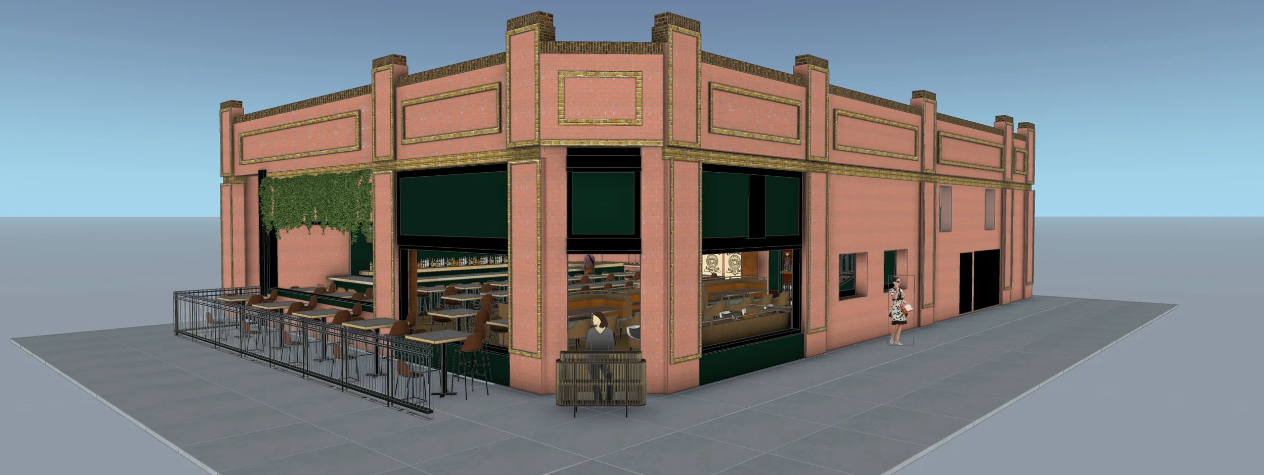 Corner of 1st and Orange