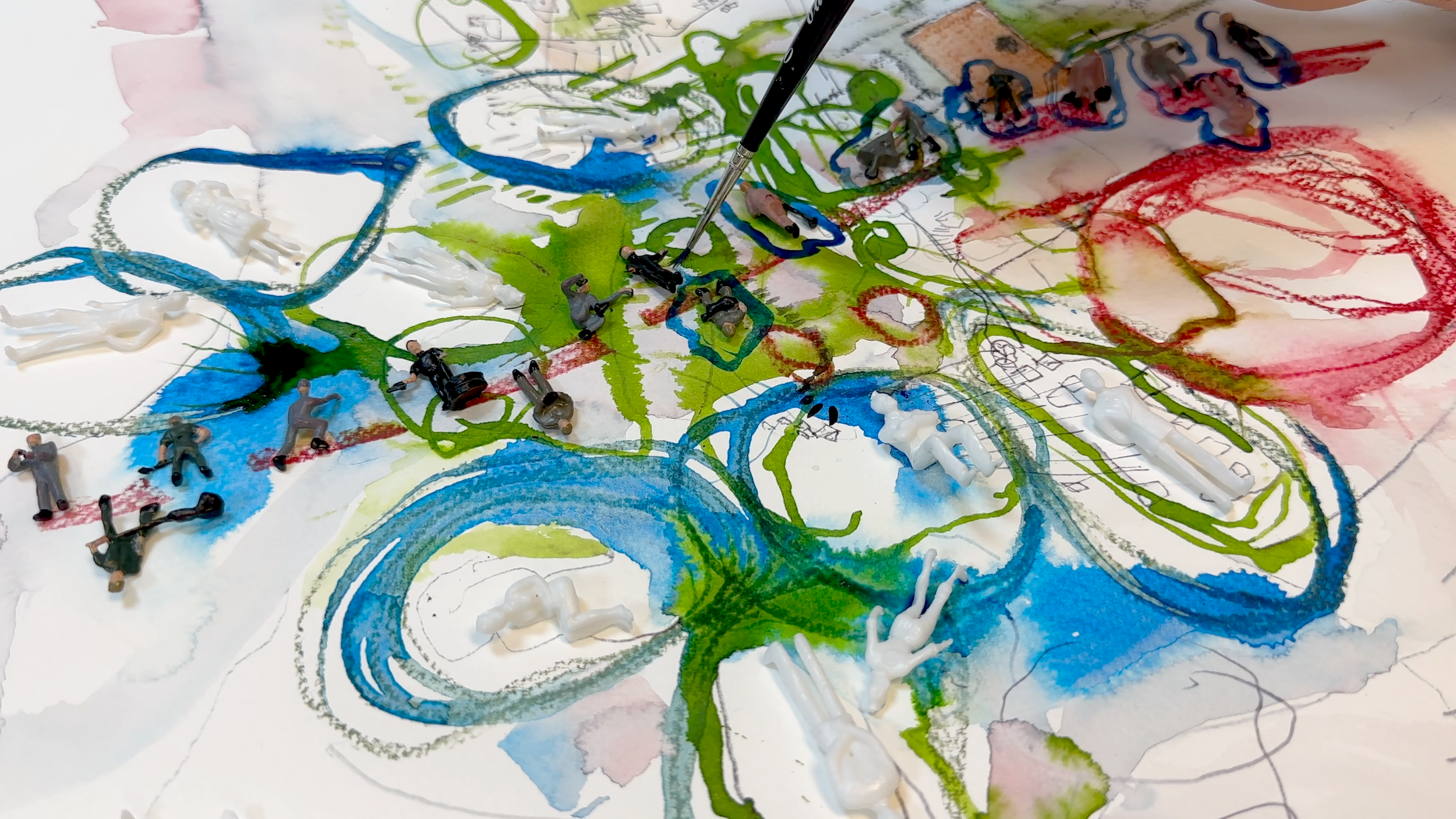 An Evolving Web of Complex Relations