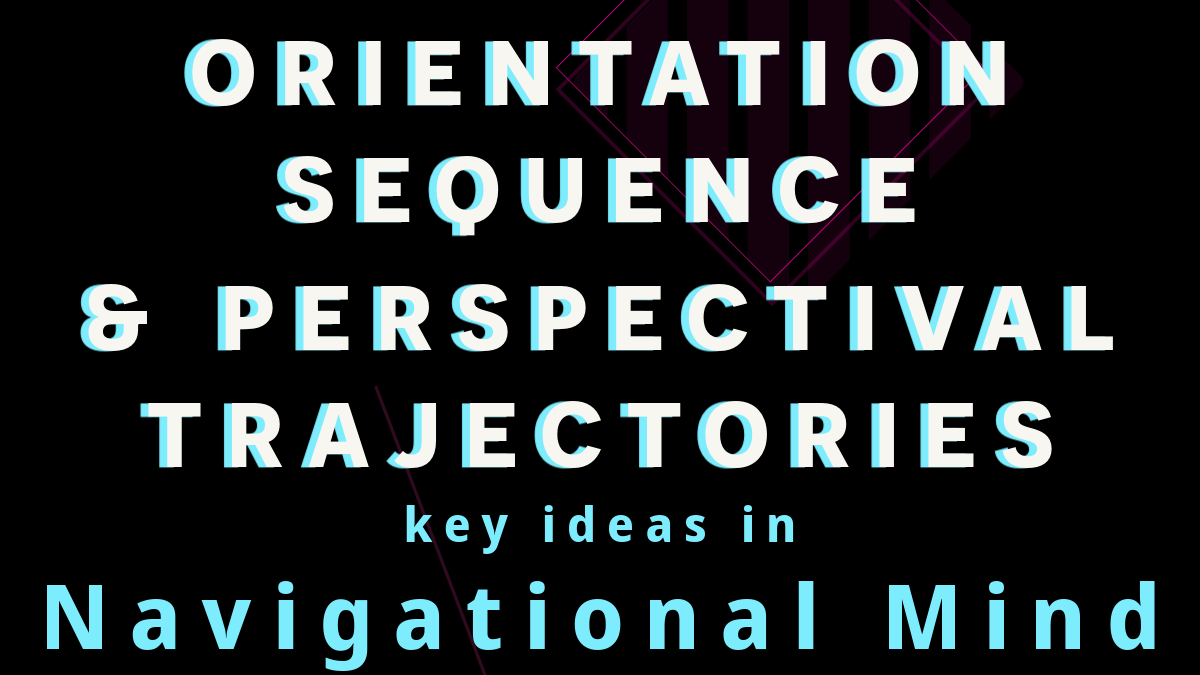 Waymaking: starting to understand it through Orientation, Sequence and Perspectival Trajectories