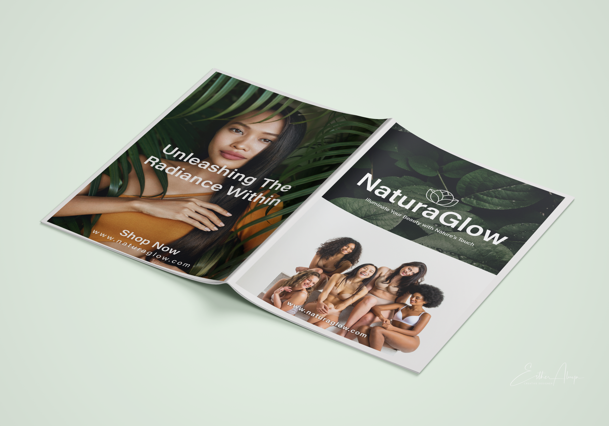 Please click on the link to view other page designs.