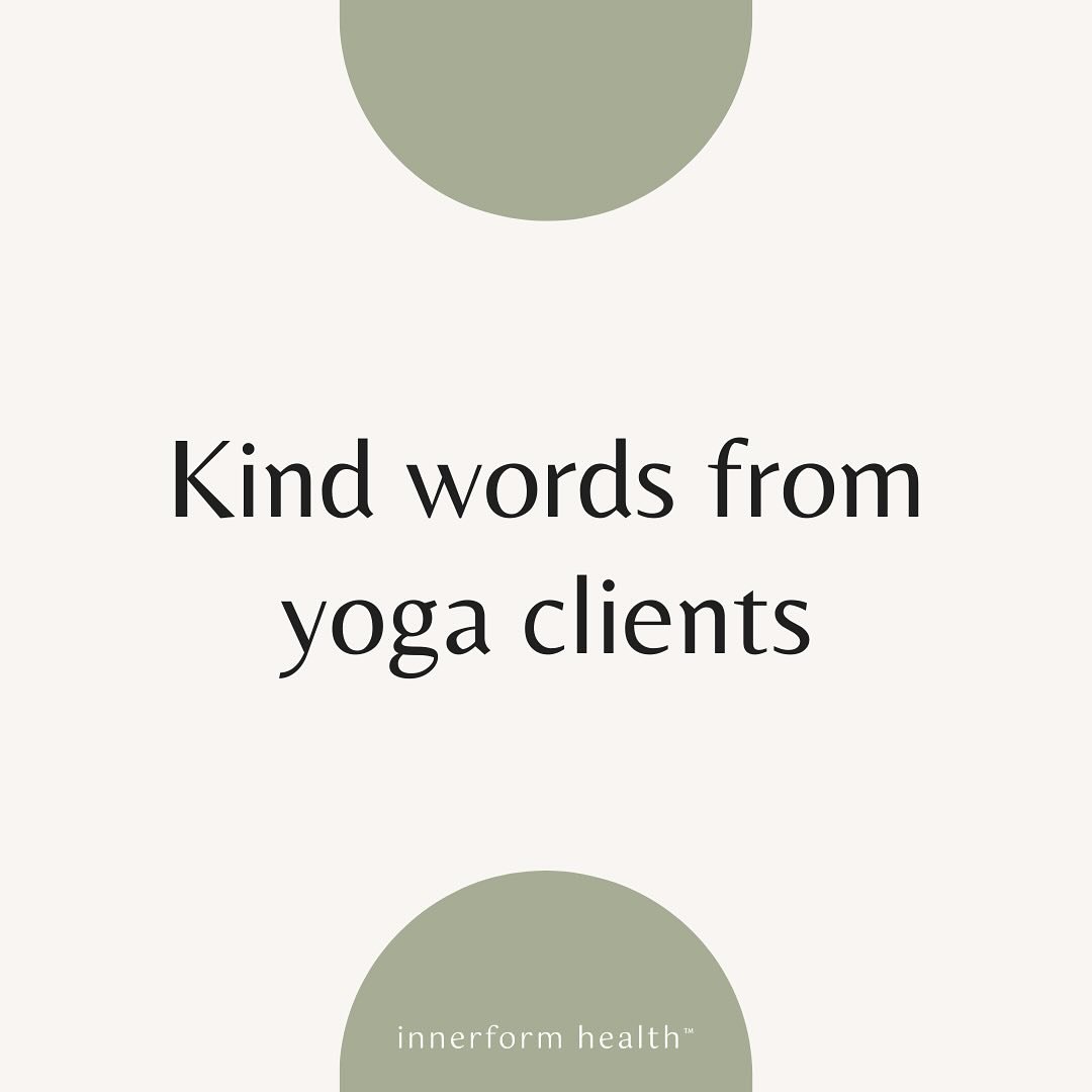This is why we do what we do ✨

We wanted to take a moment to share some wonderful feedback from recent yoga clients. 

Jane is our trauma-informed yoga teacher (RTY 500+) who specialises in: 
🧘&zwj;♀️ Fundamental movement
😌 Nervous system regulati