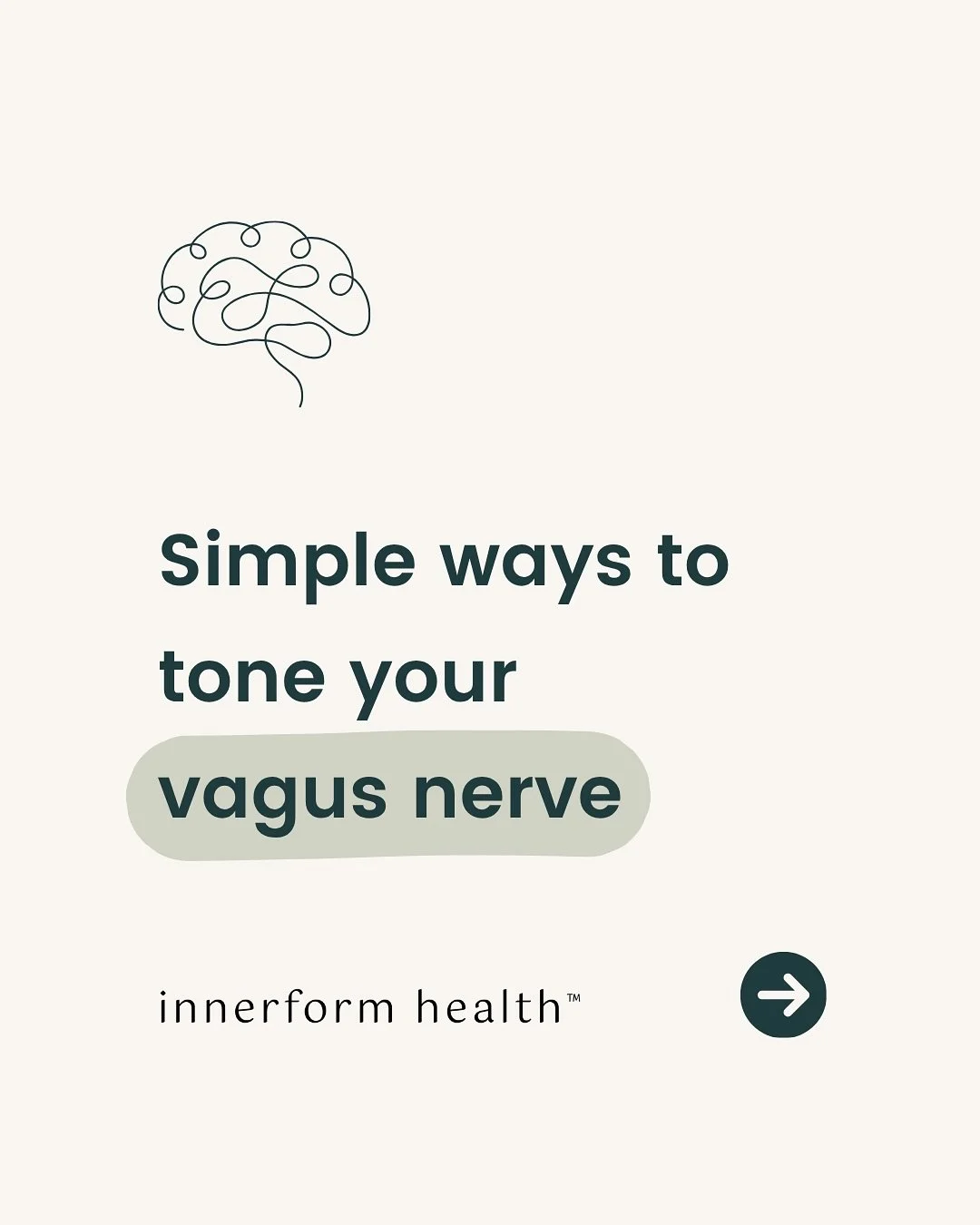 Did you know your vagus nerve connects your brain, gut, and heart - and plays a key role in how your body returns to calm?

Simple practices like humming, deep breathing, and gentle movement can improve vagal tone, supporting digestion, mood, and res