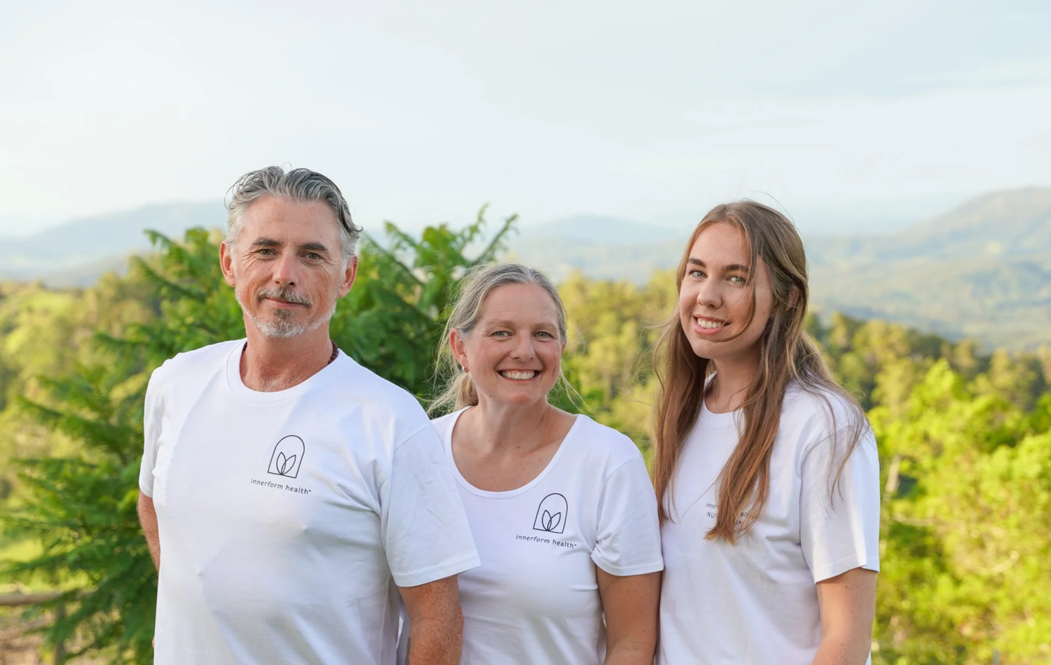 The Innerform Health team: James, Jane and Chloe