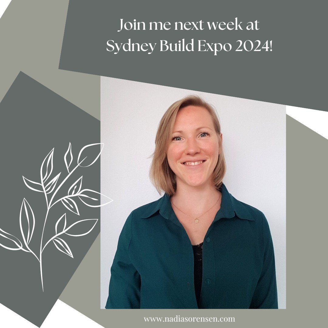 I'd love to see you at the ICC next week 🤓 You'll find me on the Thursday Sustainability Stage talking about Biophilic Interior Design at 11am! 👀🍀🌳🌿 Link below👇👇👇👇

https://www.sydneybuildexpo.com/conference-agenda-2024/building-nature-explo