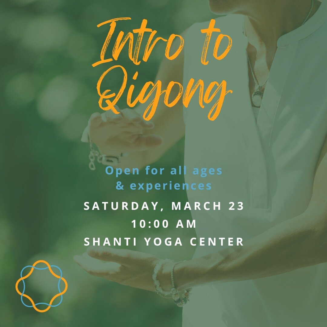 ✨Intro to Qigong
Saturday, March 23 at 10AM

Qigong is a holistic wellness practice rooted in ancient Chinese traditions. It focuses on the cultivation and balance of life energy, or &quot;Qi&quot;; within the body. 

Qigong combines gentle movements