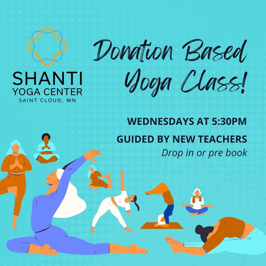 Guess what’s back?! 🧘‍♀️✨
Donation-Based Yoga on Wednesdays at 5:30pm!
TOMORROW - July 16!
We took a little summer pause (lake days + sunshine = worth it ), but we’re rolling out the mats again and YOU are invited.
Come as you are,