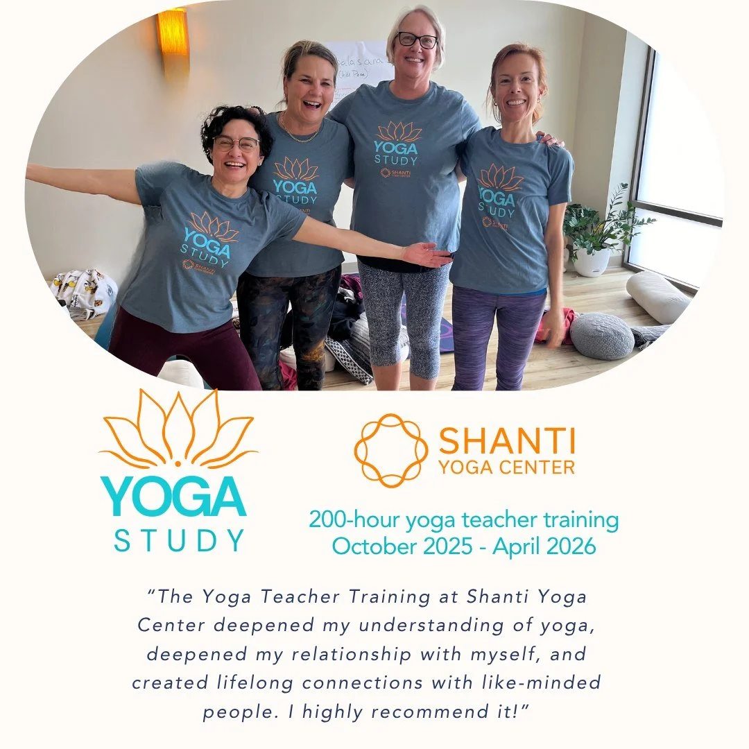 🌟 What if deepening your yoga practice could change your life? 🌟
Not just your flexibility, but your clarity, confidence, friendships, and connection to yourself.
Our 200-Hour Yoga Teacher Training at Shanti Yoga Center isn’t just about bec