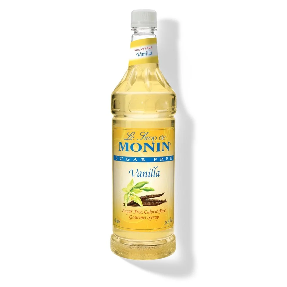 Monin Sugar-Free Vanilla Syrup (750ml)