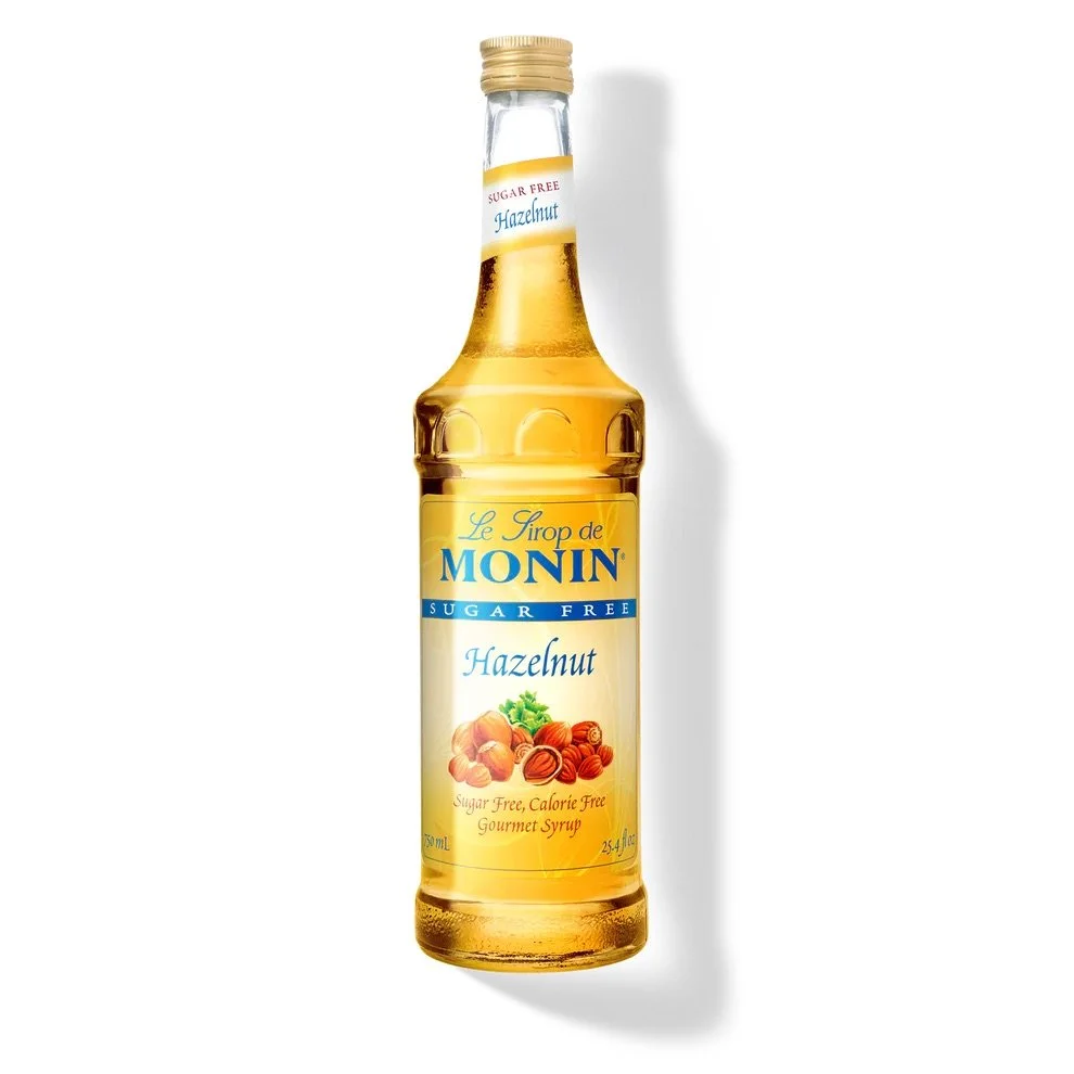Monin Sugar-Free Hazelnut Syrup (750ml)