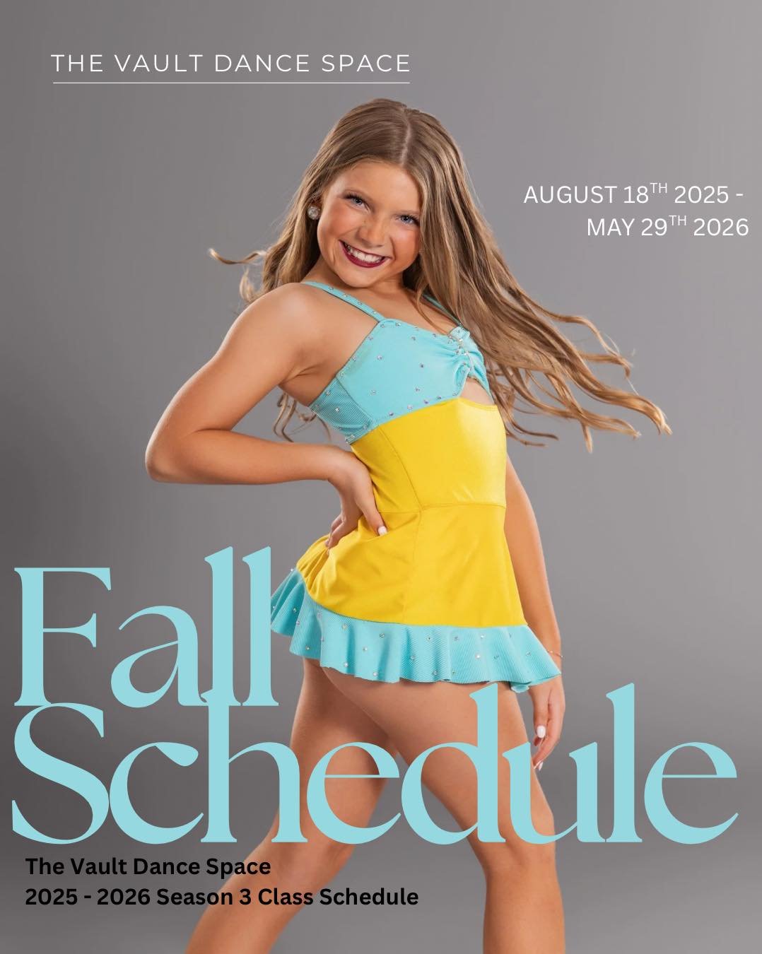 Our 2025–2026 Fall Schedule is HERE! ππ©°π
From tiny twirlers to seasoned stars — we’ve got something for everyone this season! Classes are live and registration is officially OPEN on our website! π»β¨
Got questions? Reach out by em