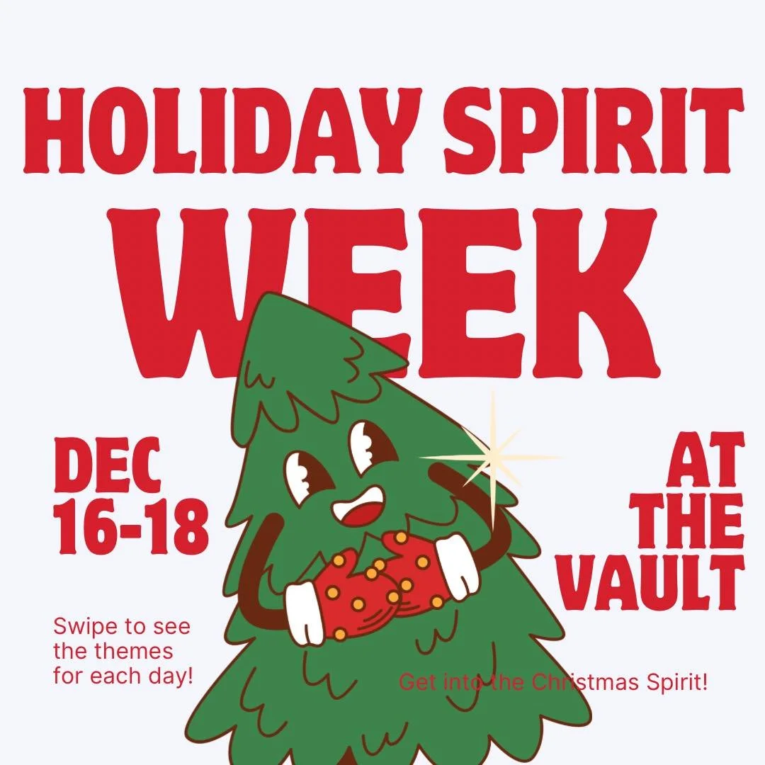 Holiday Spirit Week is HERE! Can&rsquo;t wait to see all the festive PJs, tacky sweaters, and Grinchy green vibes! 💚🎅🏼✨
