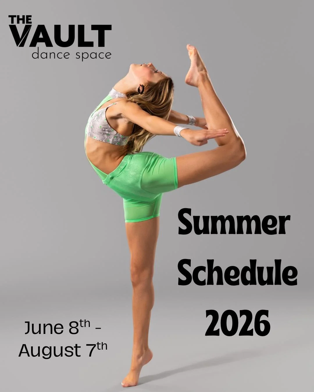 The wait is over&hellip; our SUMMER SCHEDULE is here! ☀️
New classes, returning favorites, and all the summer dance fun 🤍 We can&rsquo;t wait to dance with you!

Registration opens March 1st!
