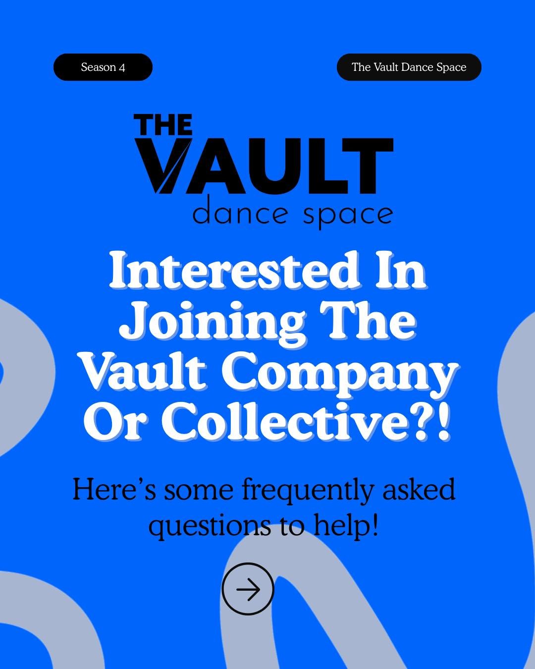 Interested in joining THE VAULT Company &amp; Collective? 💎
We know families often have questions about expectations, training, and commitments, so we created a FAQ post to walk you through it!

Our Company &amp; Collective programs are built for da