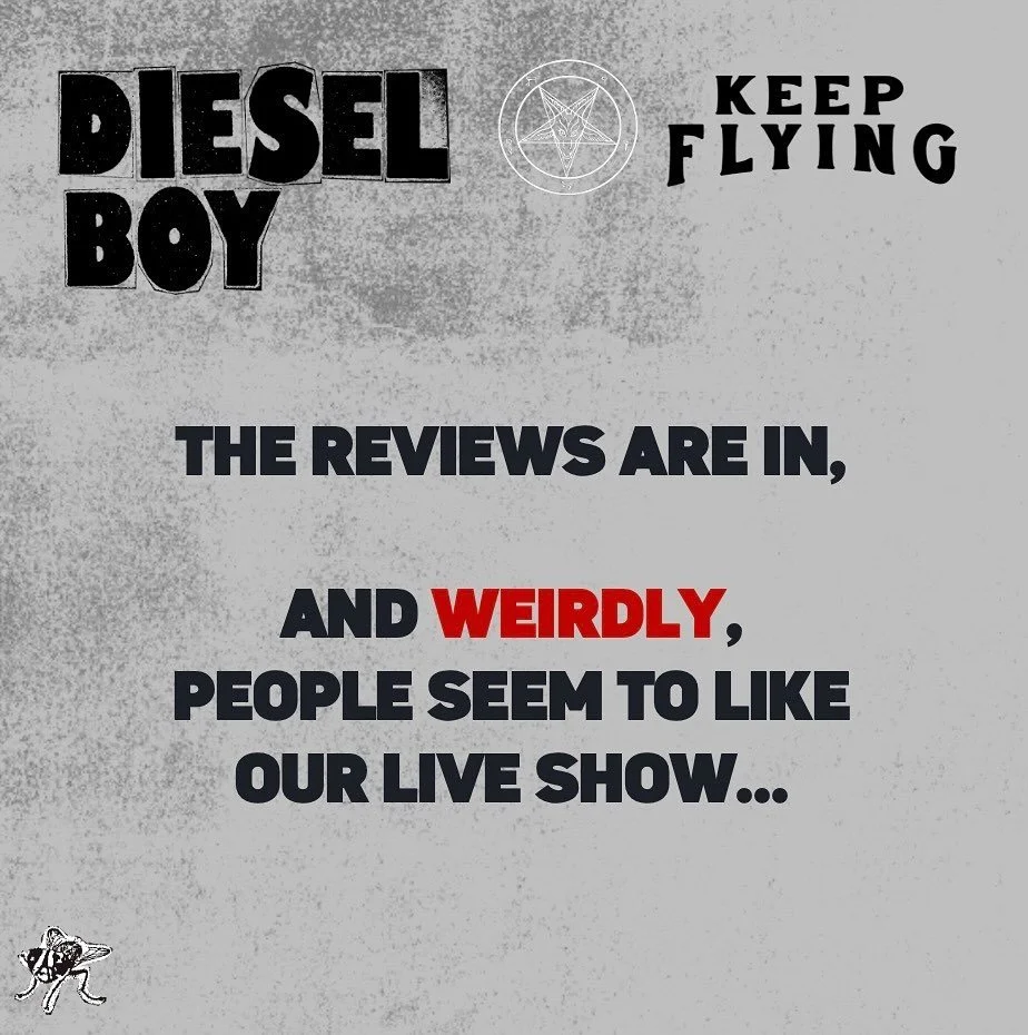 The reviews are in! Grab a ticket from the links in our bio to come out and see us next week in the SE with @keepflyingband 

Nov 7 &bull; Raleigh, NC &bull; @thepourhouse
Nov 8 &bull; Atlanta, GA &bull; @badearl
Nov 9 &bull; Greenville, SC &bull; @r