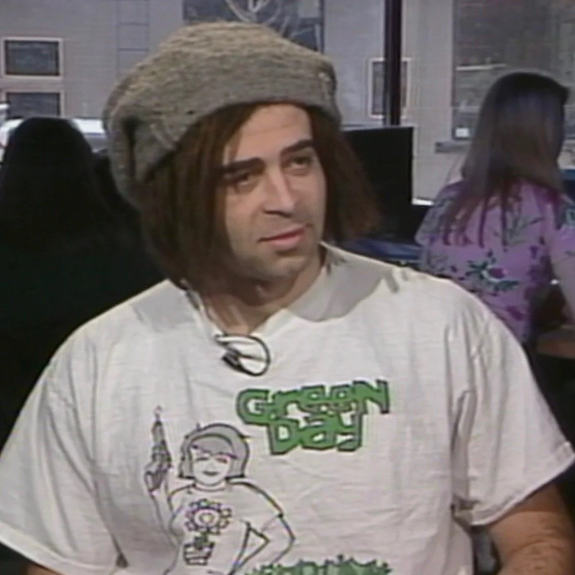 Adam Duritz repping fellow East Bay band Green Day in the recent HBO doc on Counting Crows. Leave your best mash-up song title in the comments.