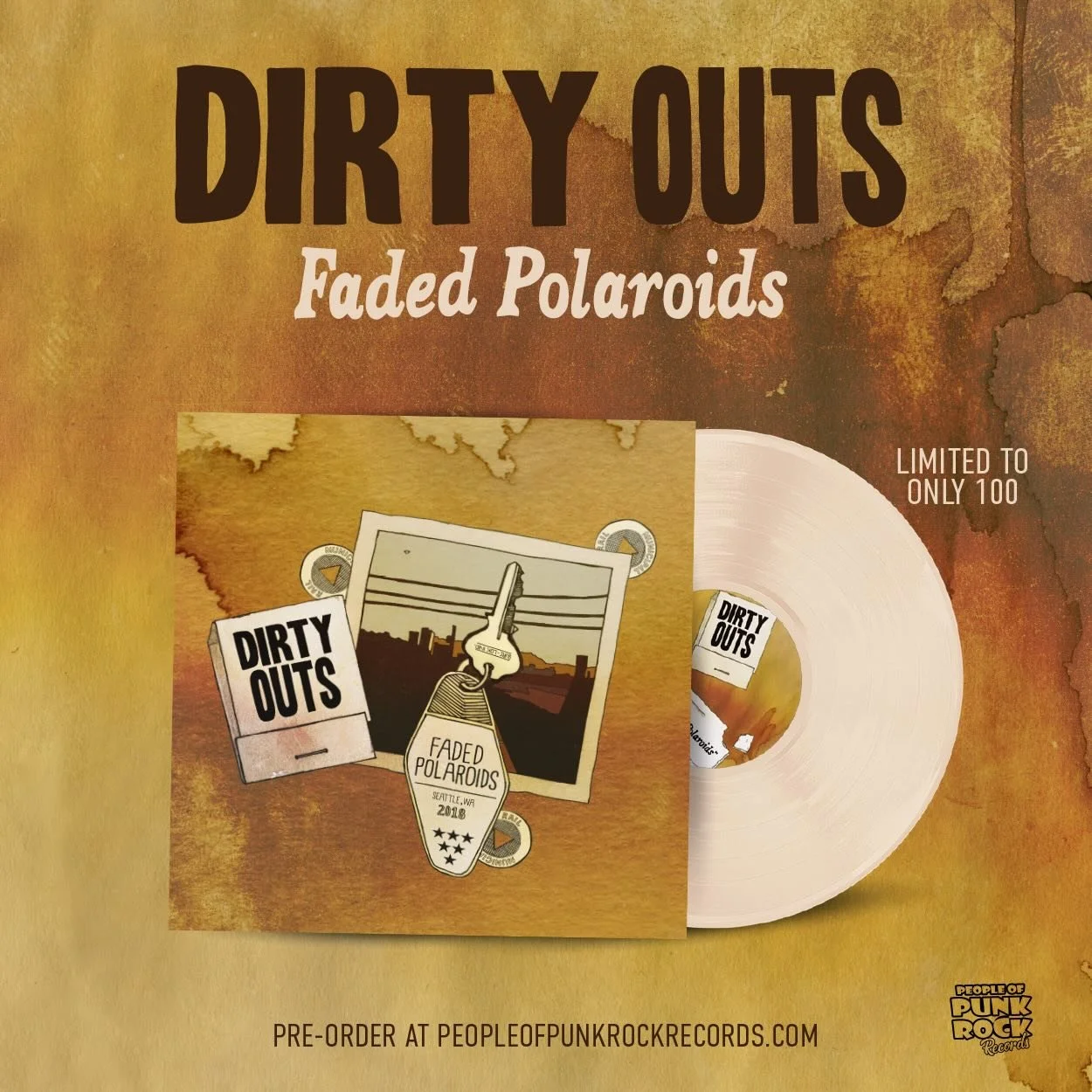 Dave had a band before Diesel Boy got back together. They recorded 11 songs, played 10 shows, and called it a day. A few of those songs eventually found their way onto Gets Old. All 11 songs are finally getting a vinyl release, limited to 100 copies 