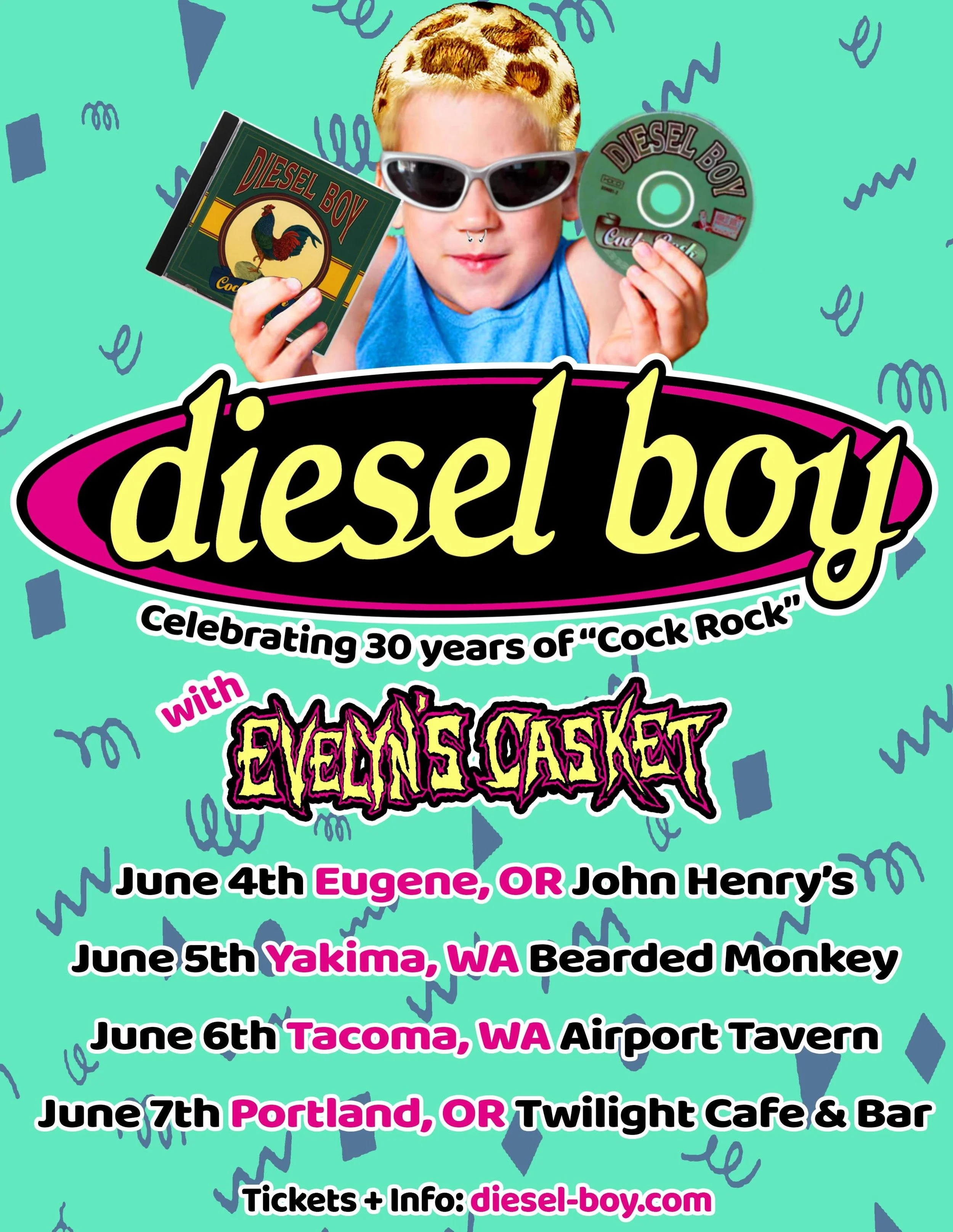 Put on your baggy jeans and fasten that wallet chain, our first run of 30th anniversary shows is a few weeks out. Scroll through to see the show-specific details and grab your tickets from the link in our bio.