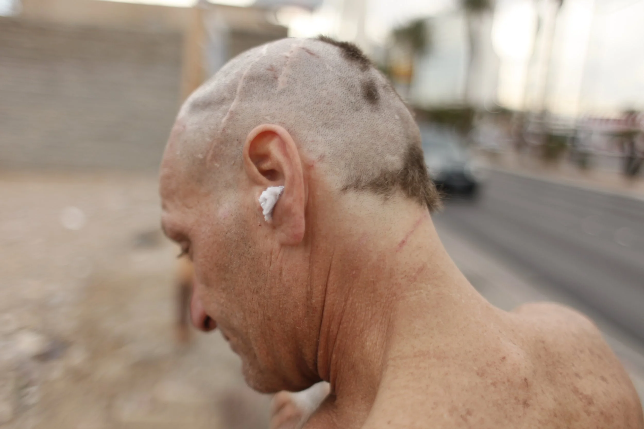Las Vegas December 2011; Phillip's Scrill Grill Scar Haircut Streets.JPG