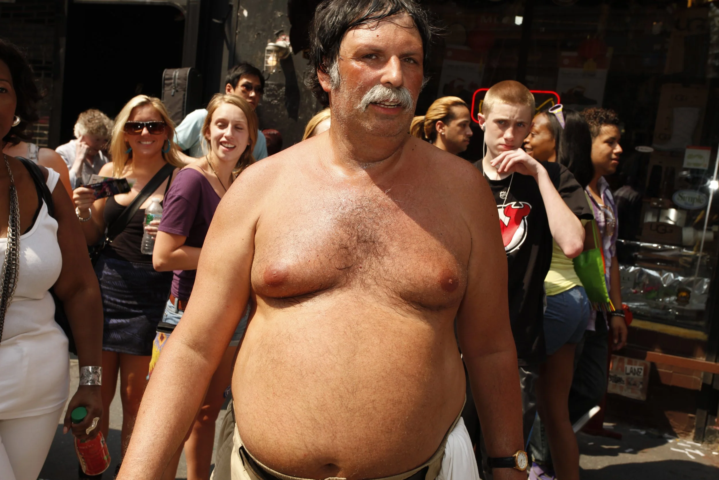 New York City Gay Pride 2010; Fat Man Scrill Grills.JPG