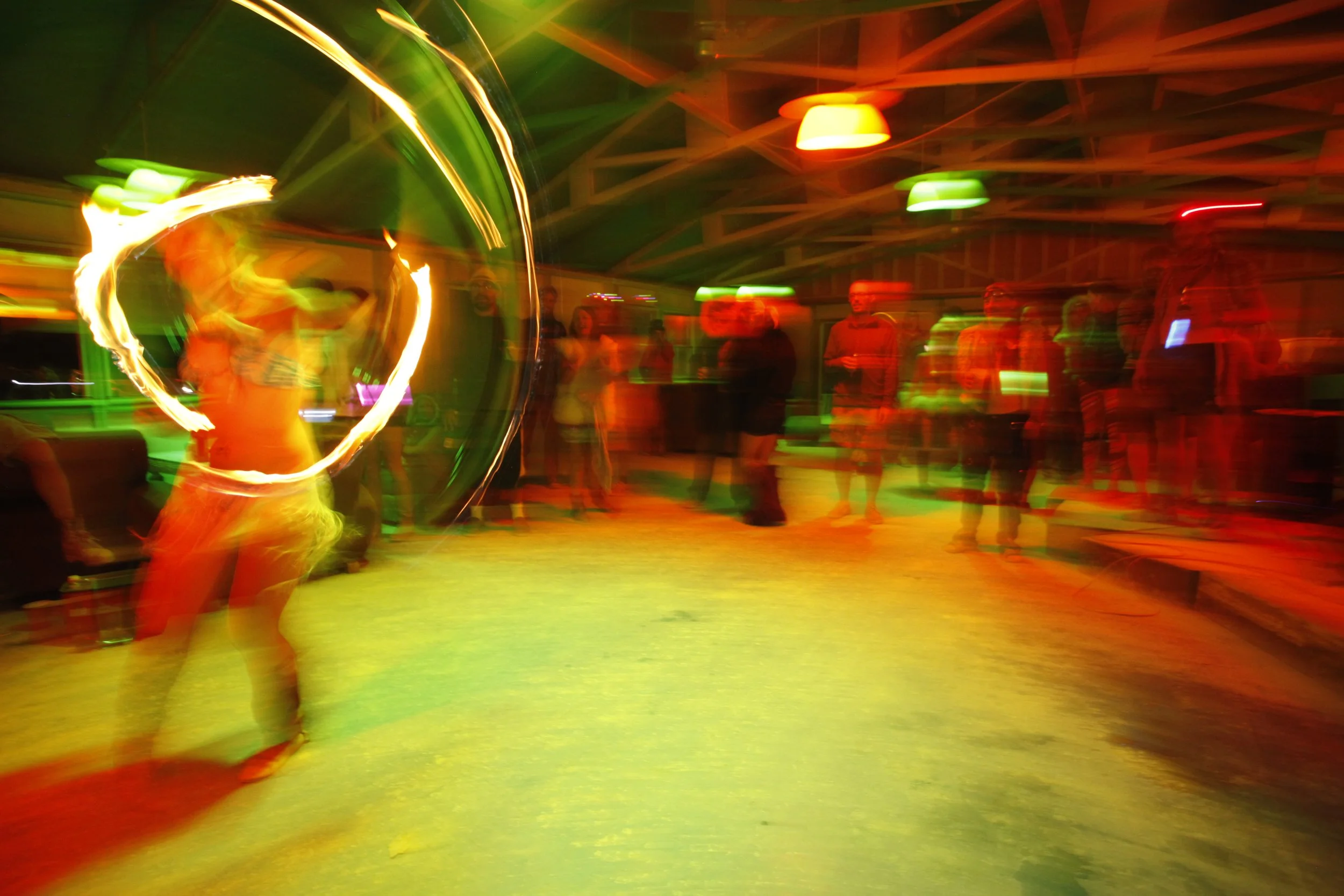 Burning Man 2011 19; Irish Pub Fire Dancer.JPG