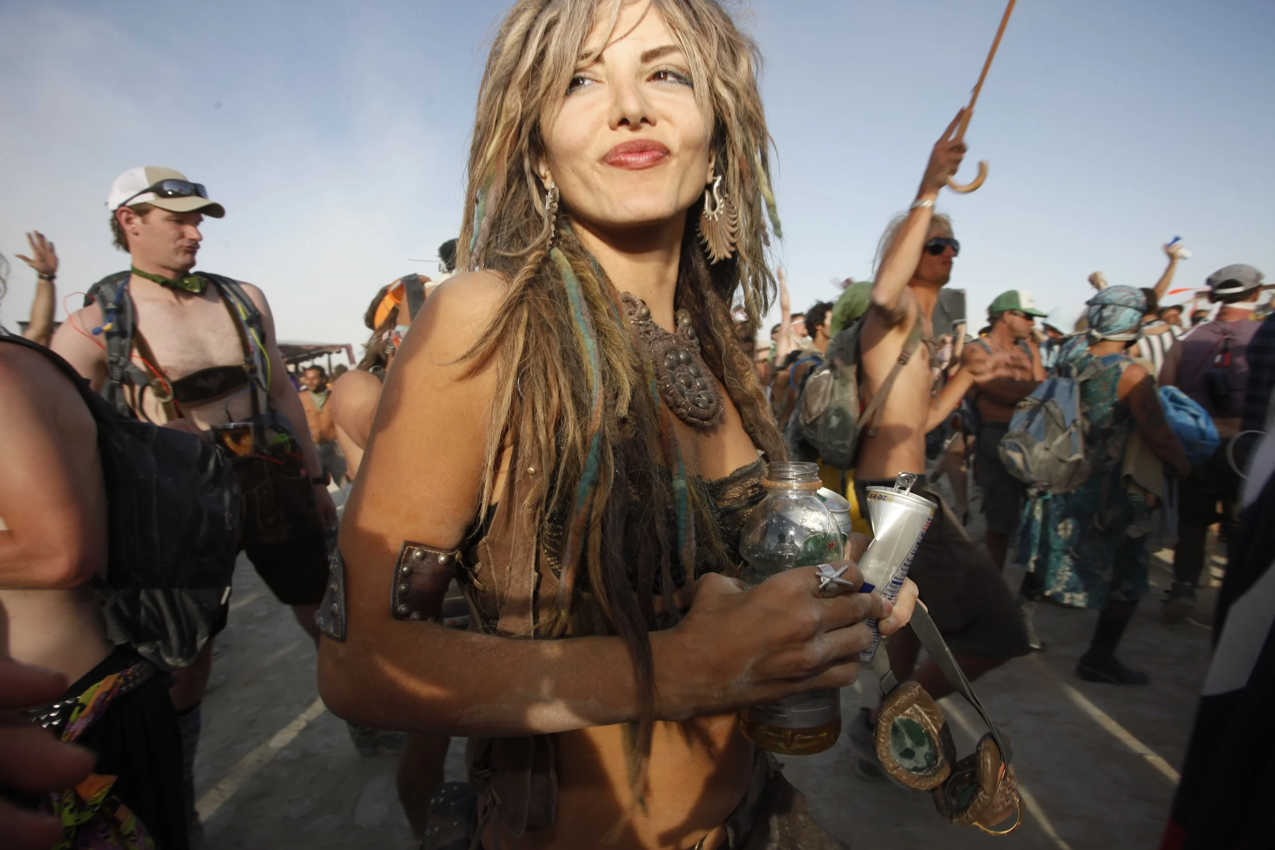 Burning Man 2011 190; Girl.JPG