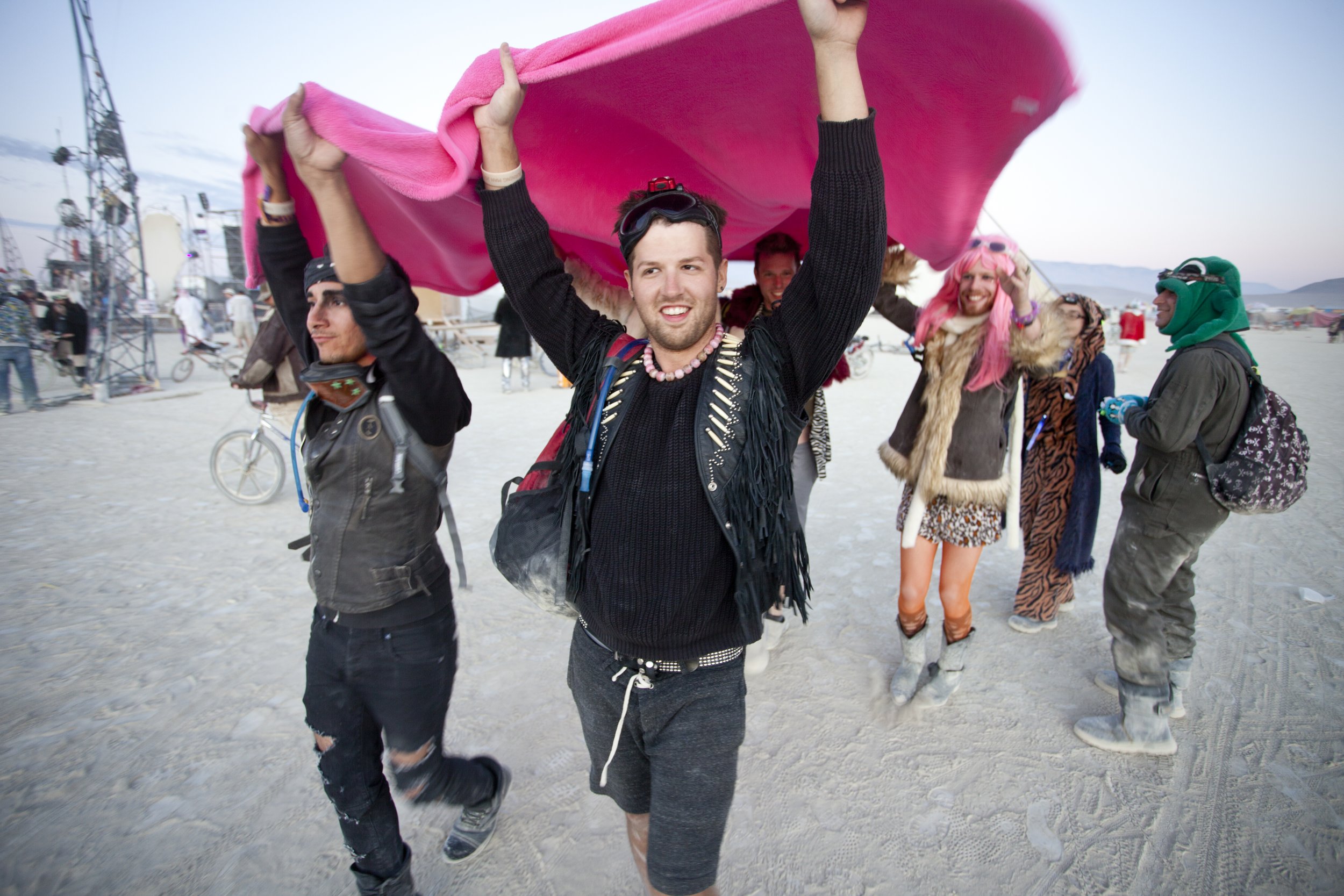 Burning Man 2011 319; Impromptu Art Car Processional.jpg