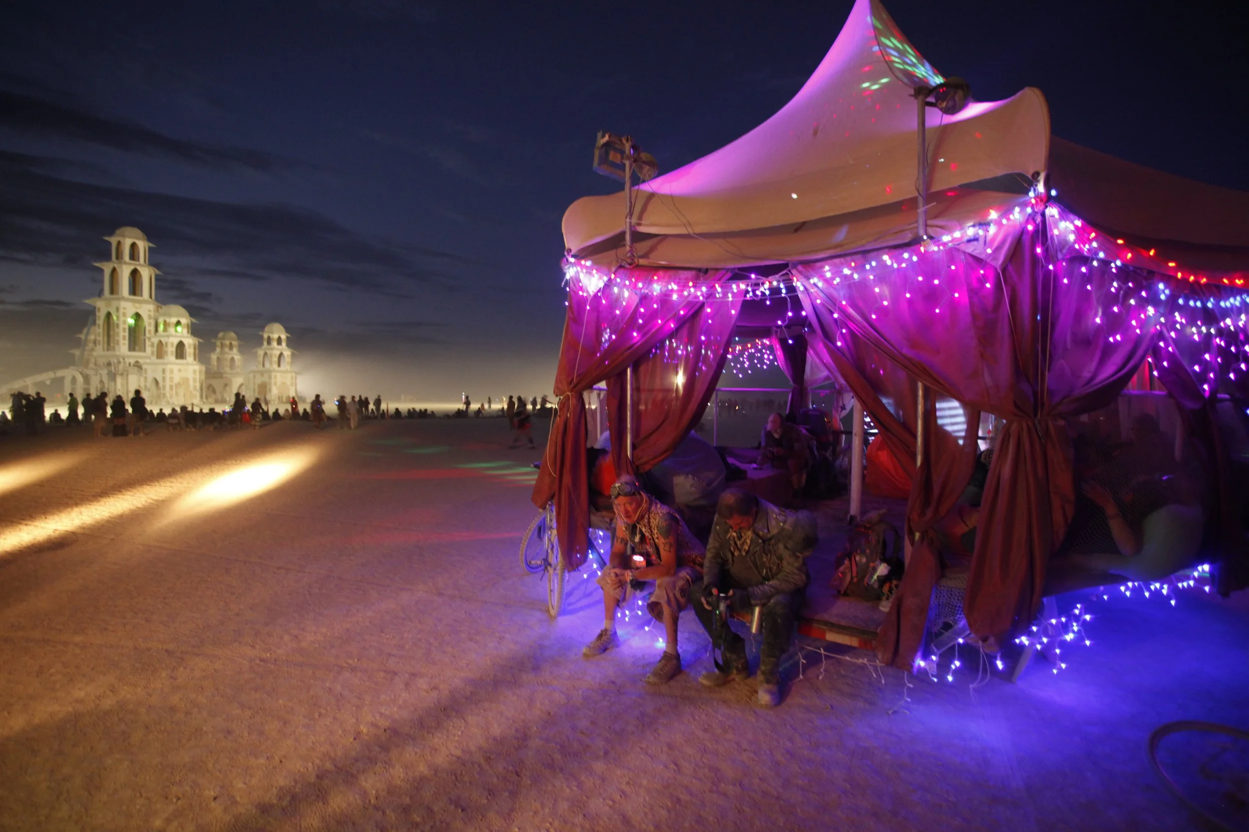 Burning Man 2011 655; Temple Burn Night.JPG