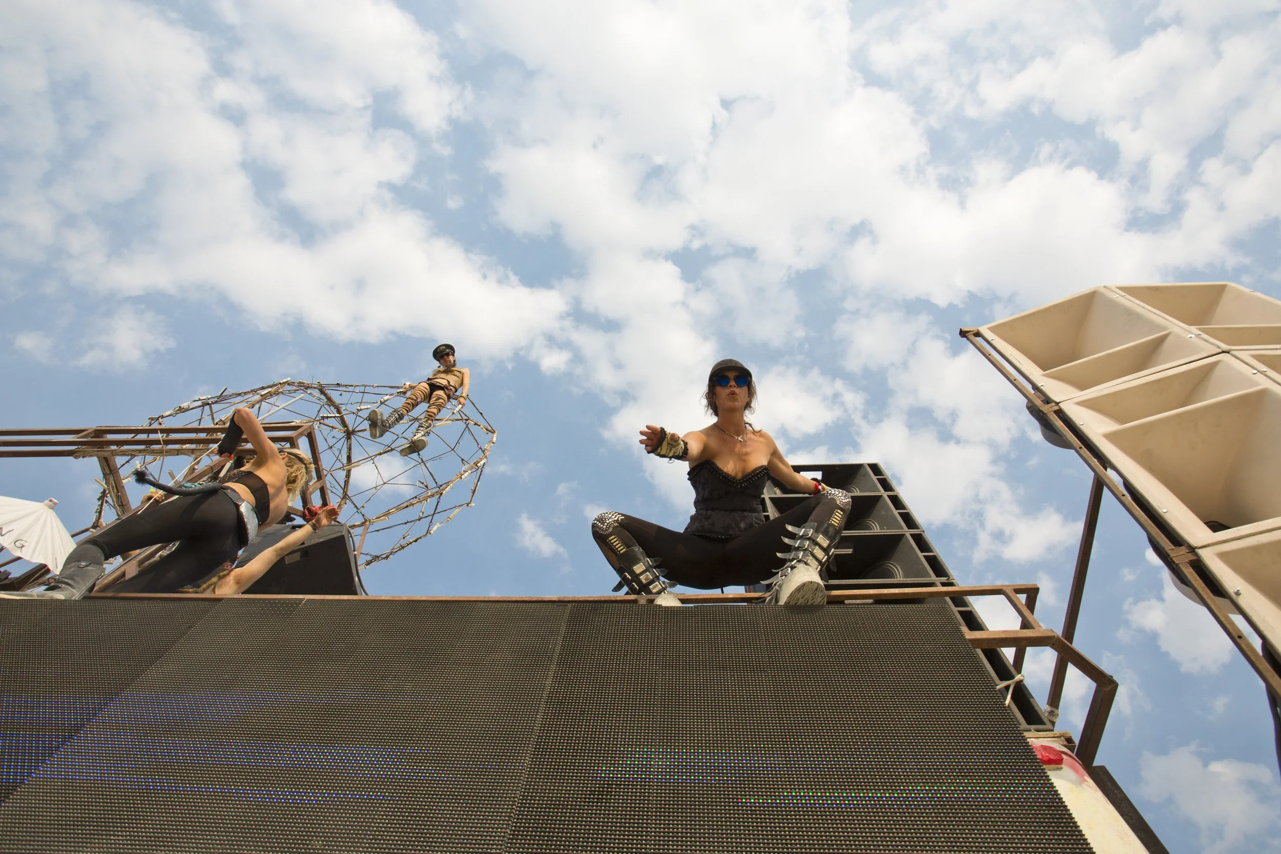 Burning Man 2013 61; Robot Heart Sunrise Dancers.JPG