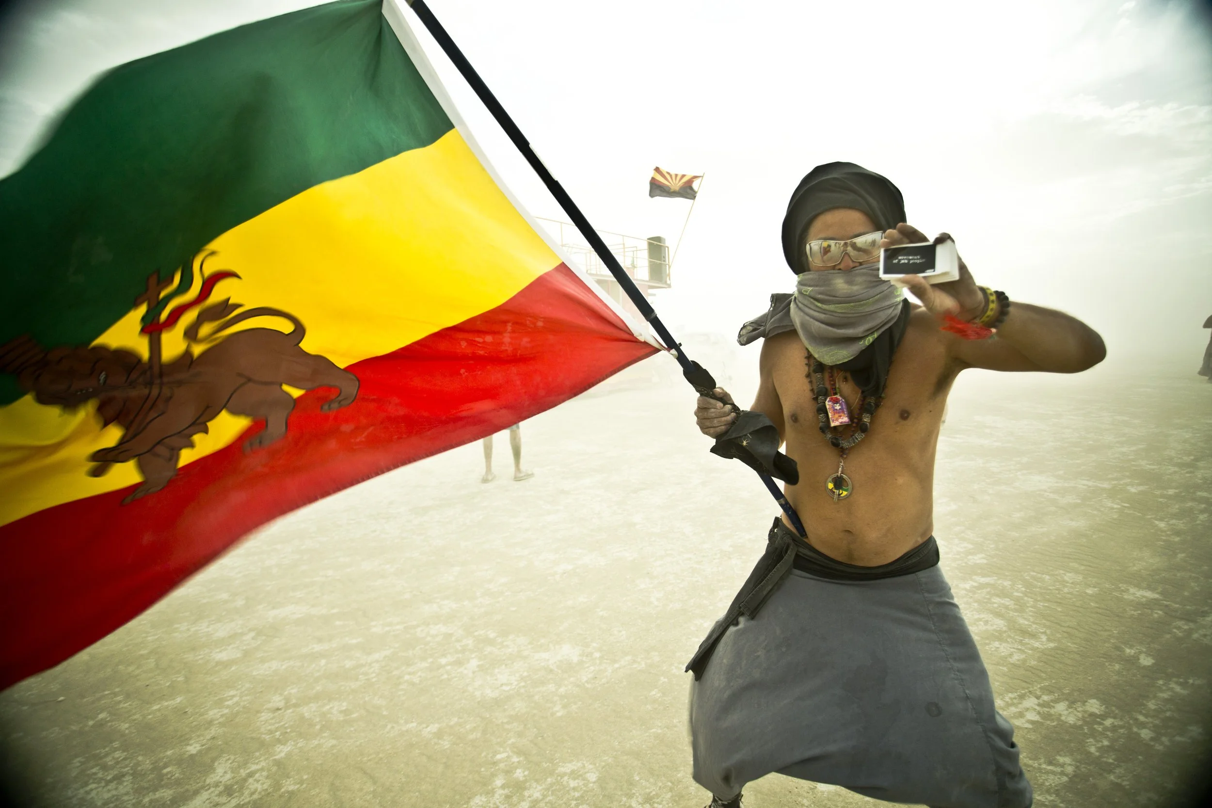 Burning Man 2014 54; Dust Storm Rasta.JPG
