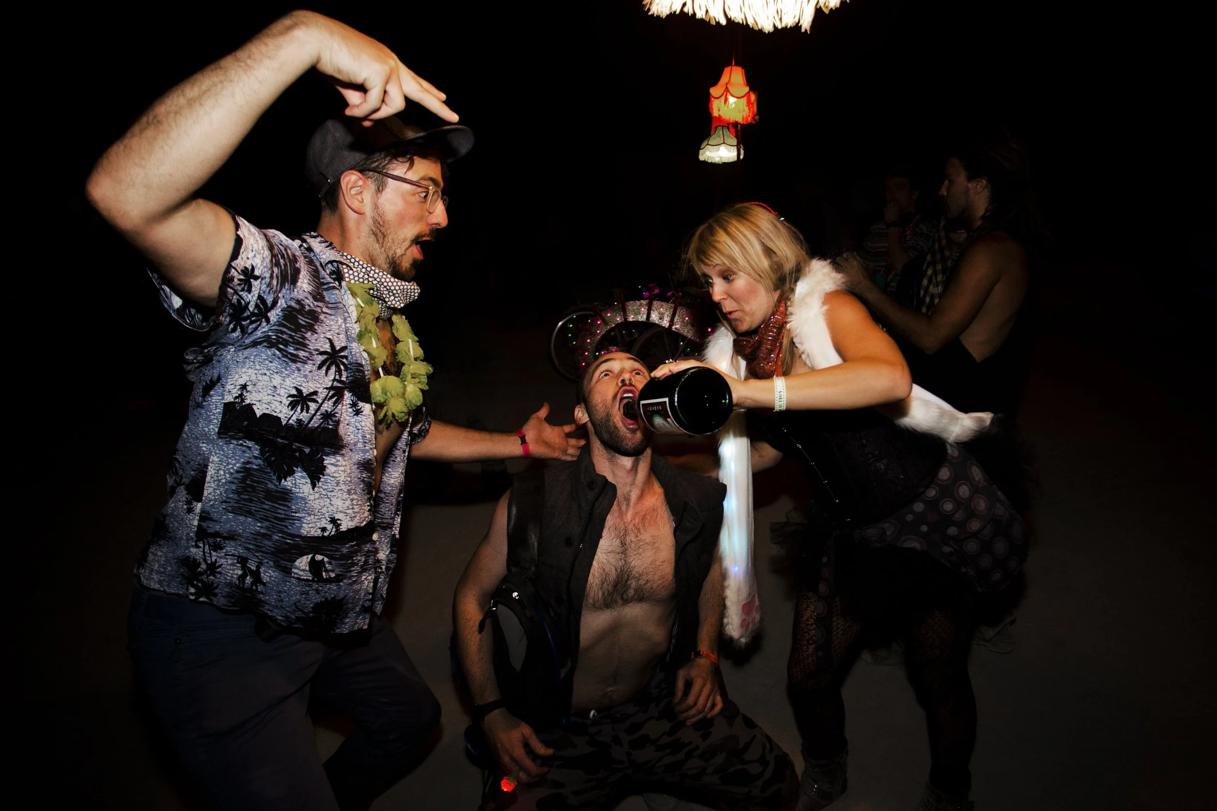 Burning Man 2015 33; Drinking Champagne Photo by Vito Fun.jpg