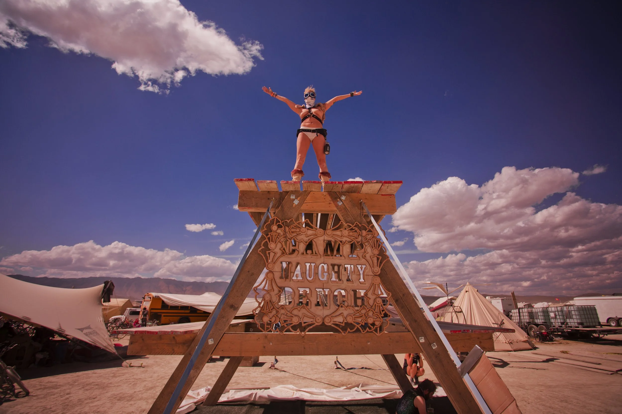 Burning Man 2015 195; Chrissie Gian Picnic Table.jpg